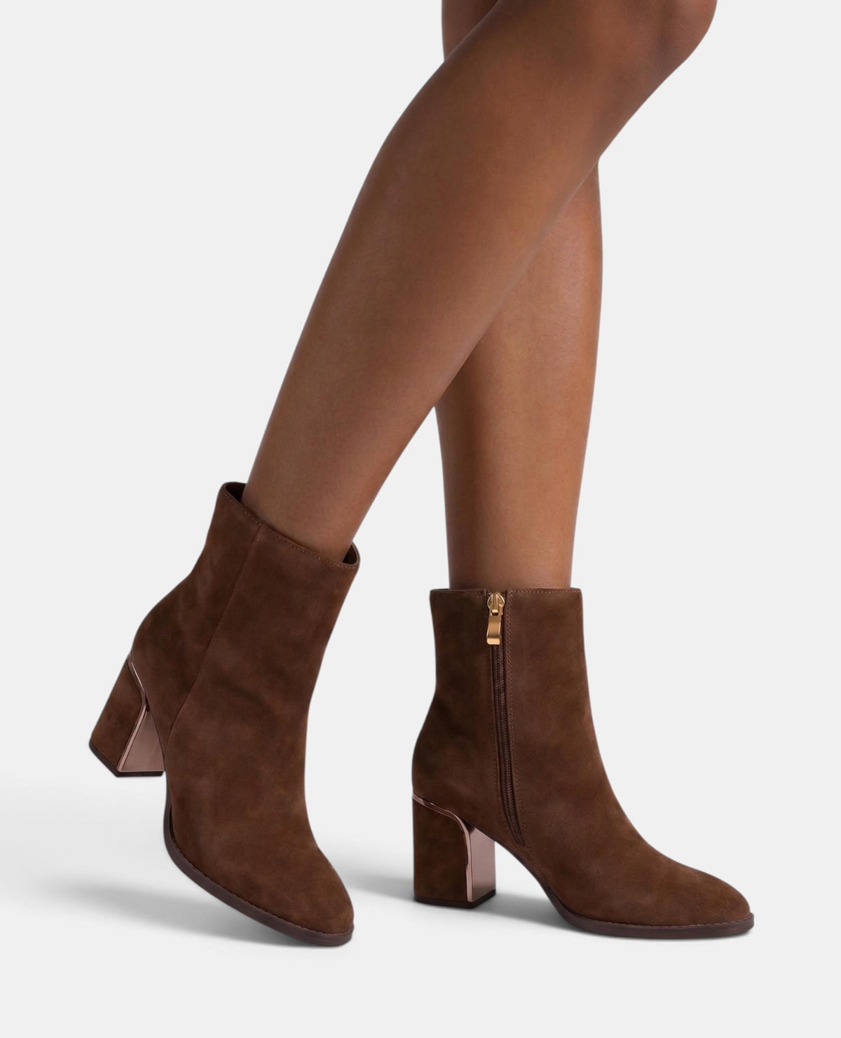 ZIP-UP ANKLE BOOTS