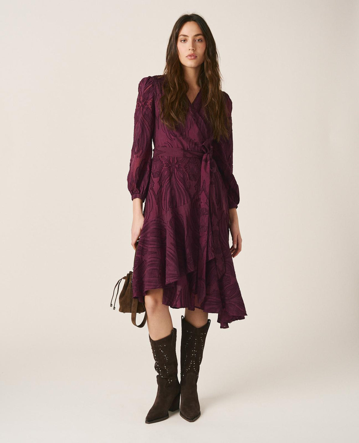 VESTIDO JACQUARD