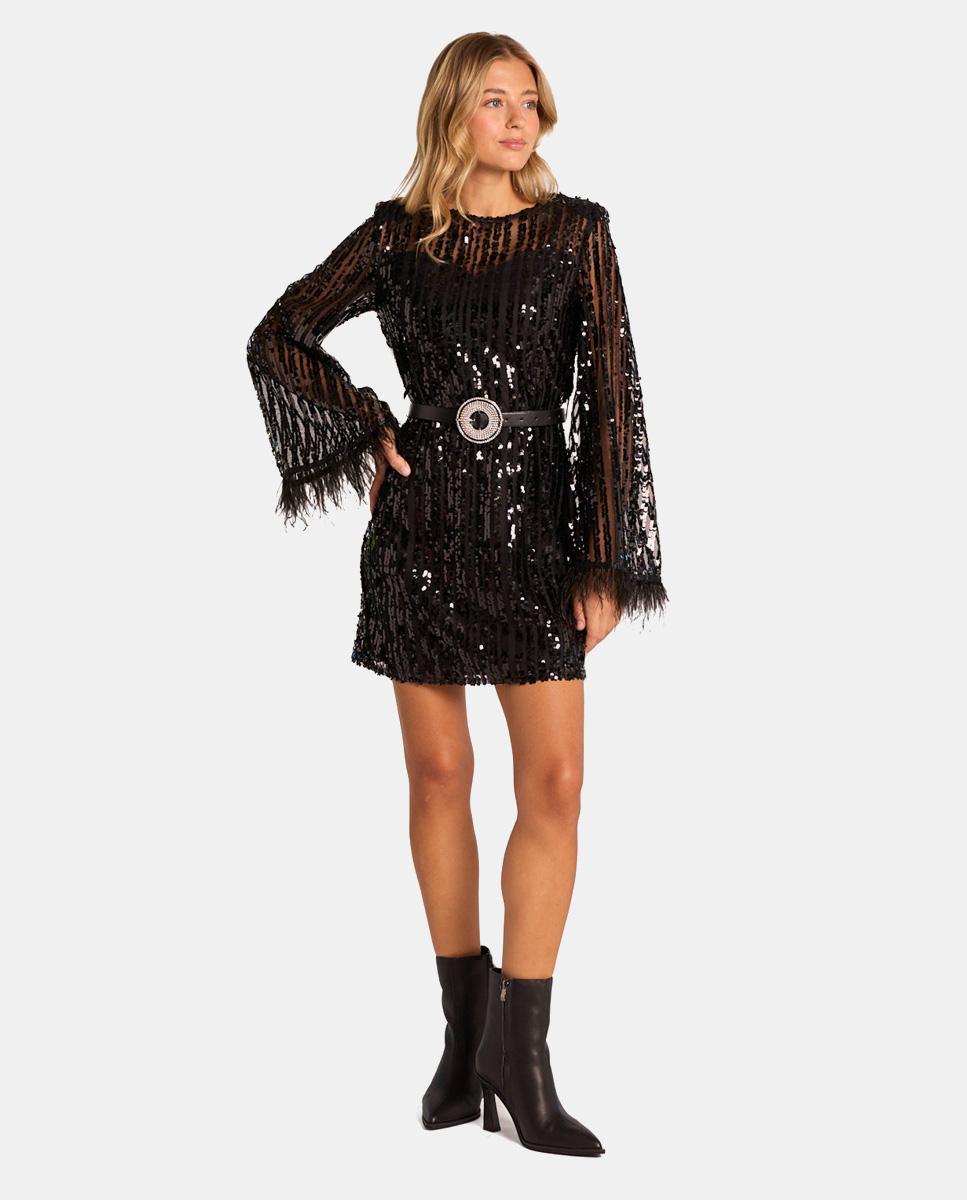 SEQUIN MINI DRESS