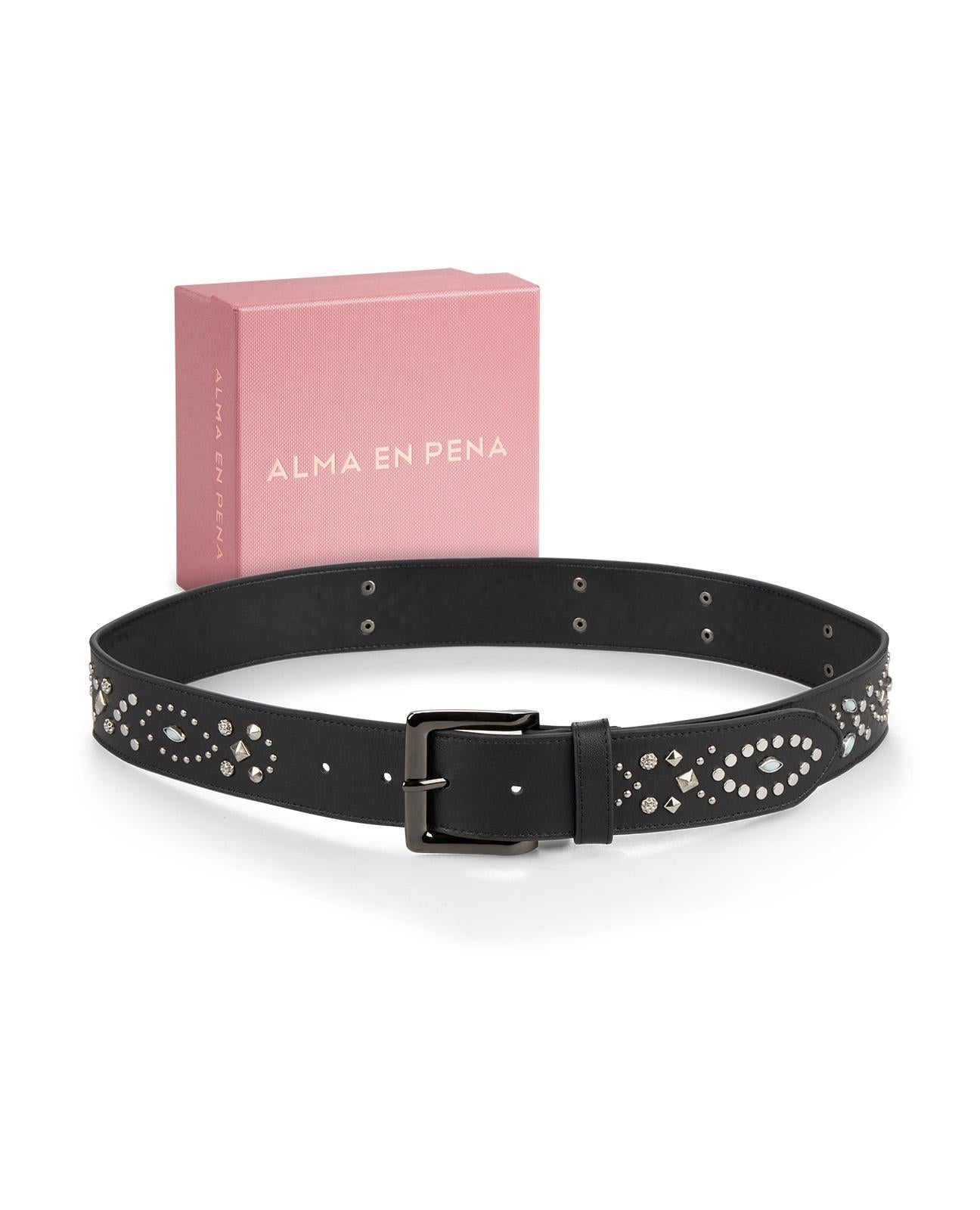 CEINTURE CLOUTÉE EN STRASS