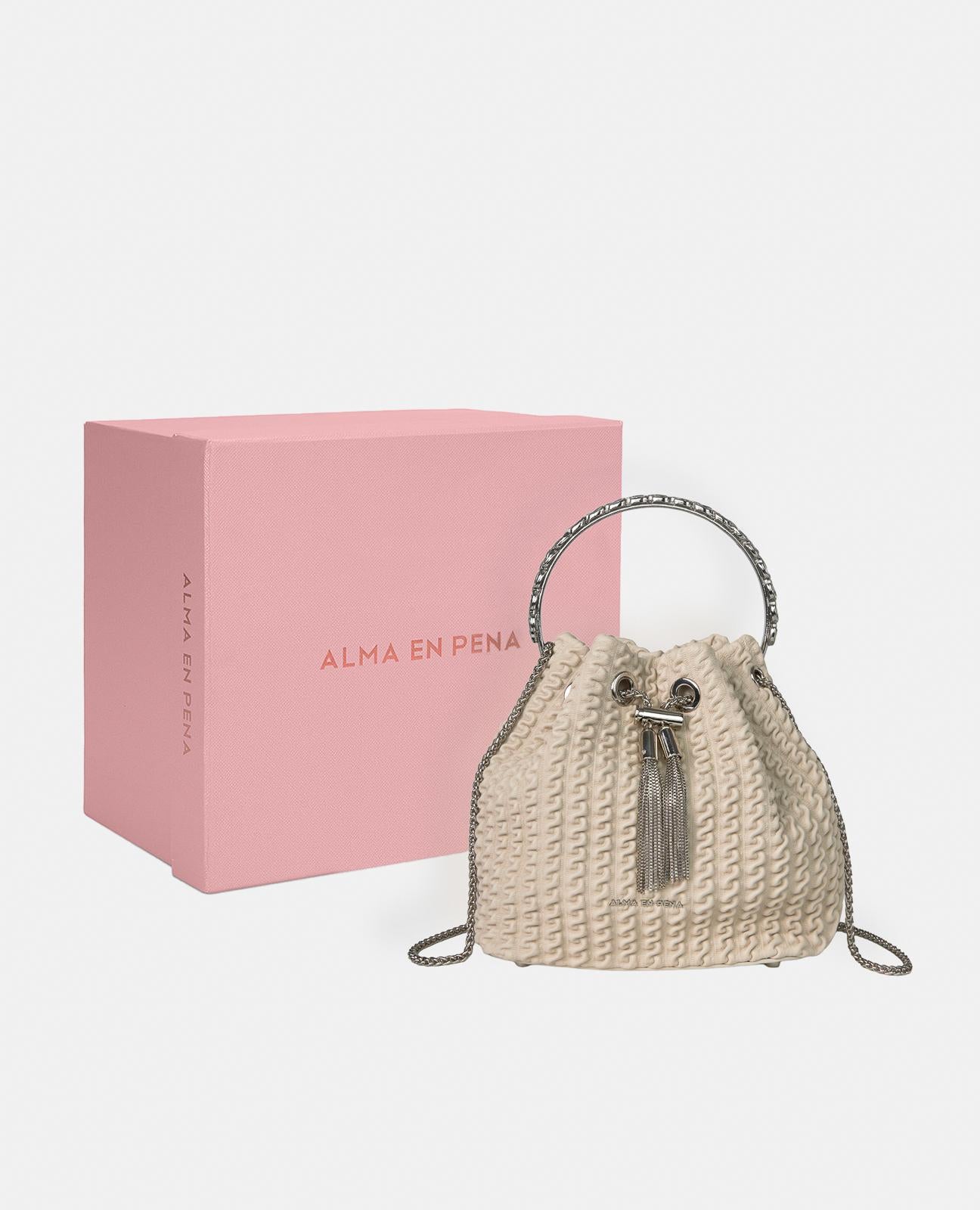 BOLSO BOMBONERA RELIEVE