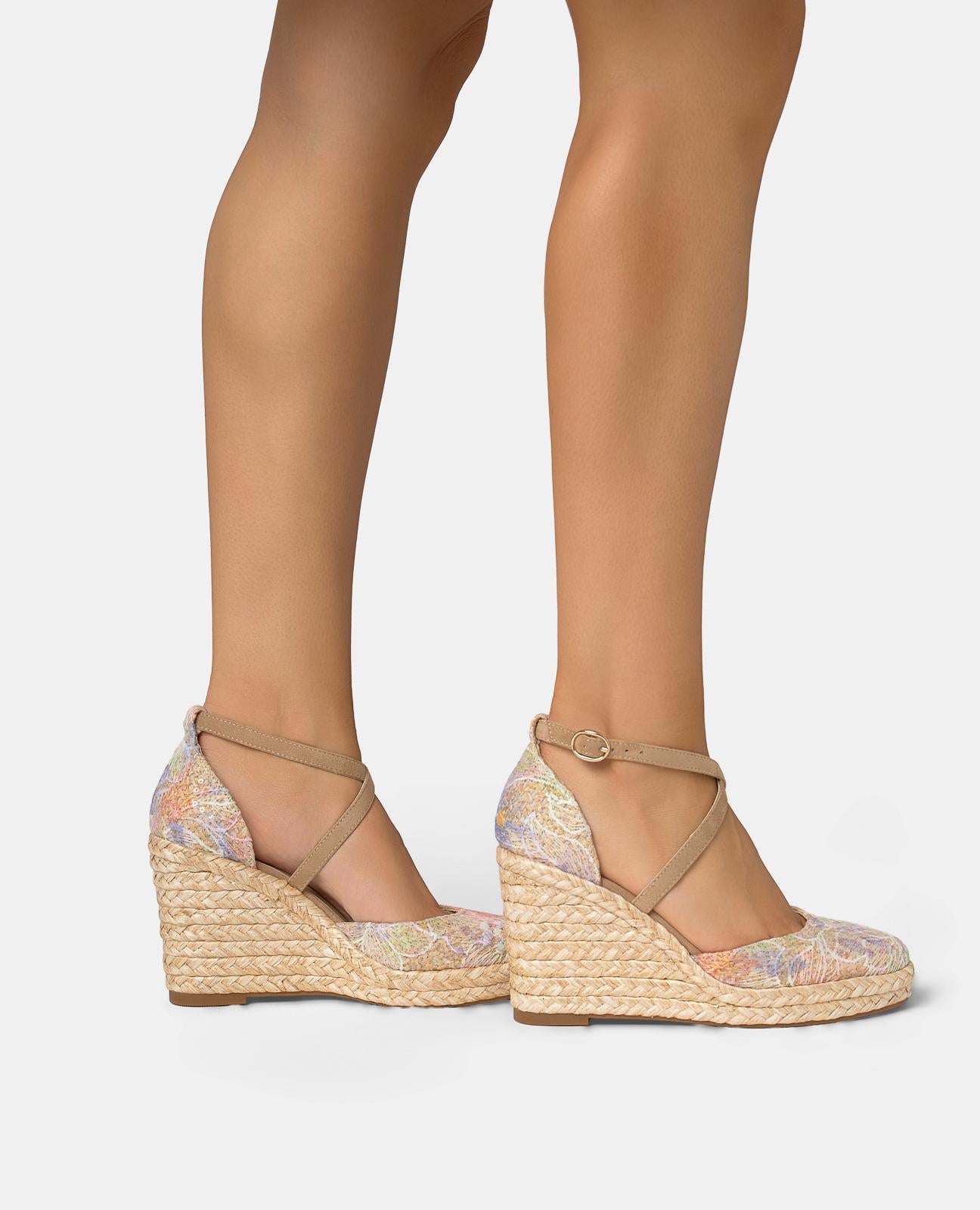 VALENCIAN SANDAL WITH HIGH HEEL