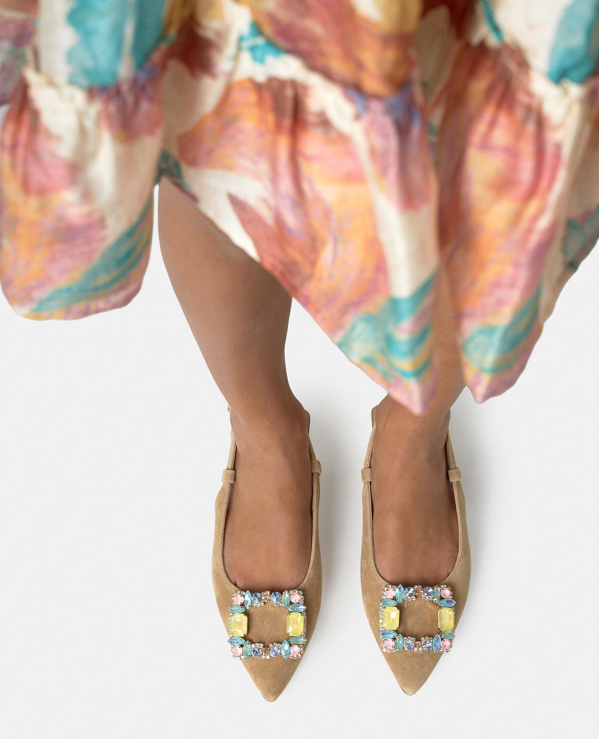 SQUARE HEEL SHOE