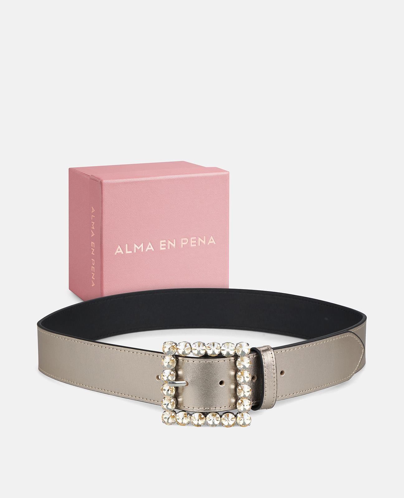 CINTO DE FIVELA COM CONTAS