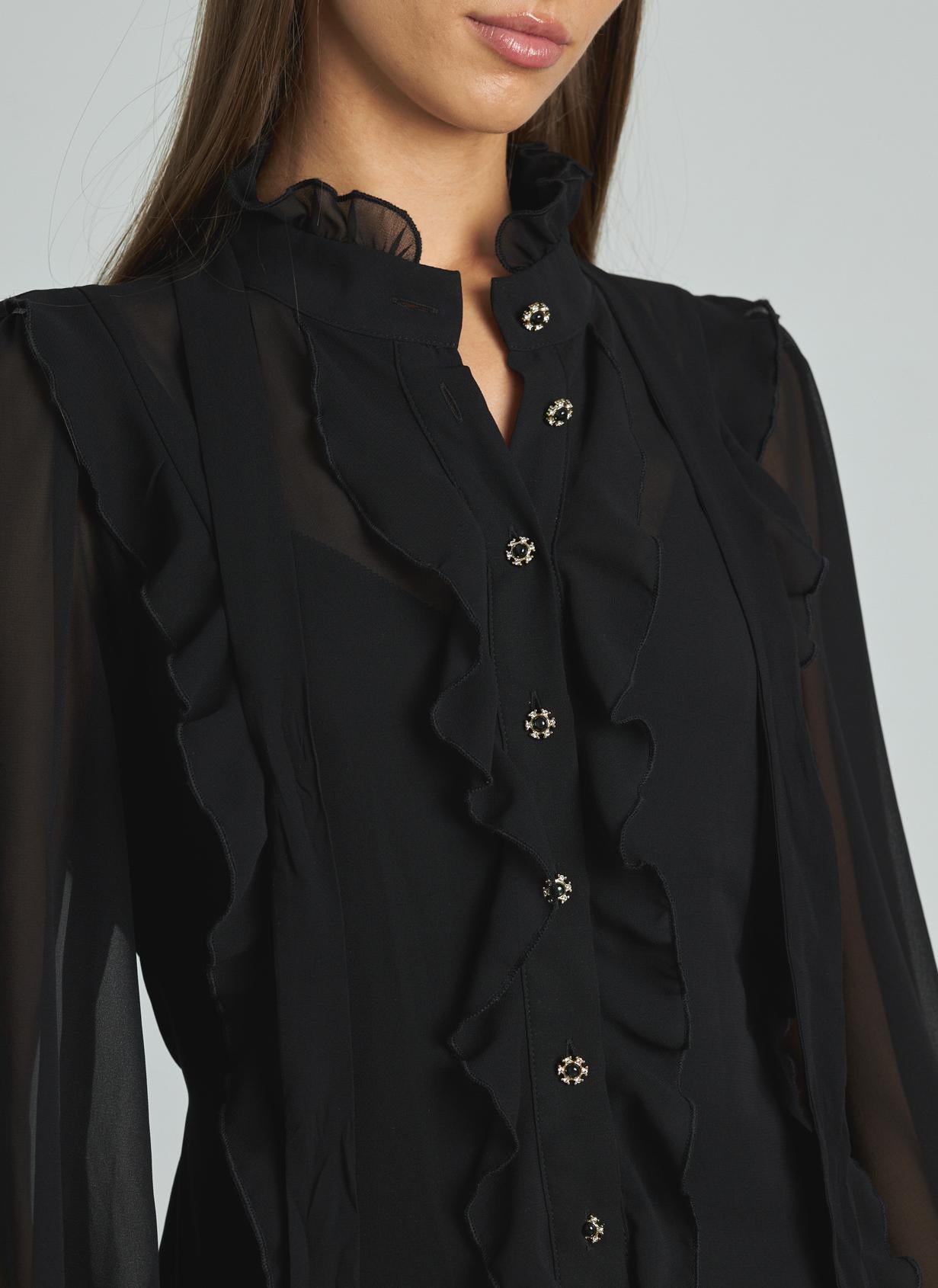 VESTIDO CORTO VOLANTES