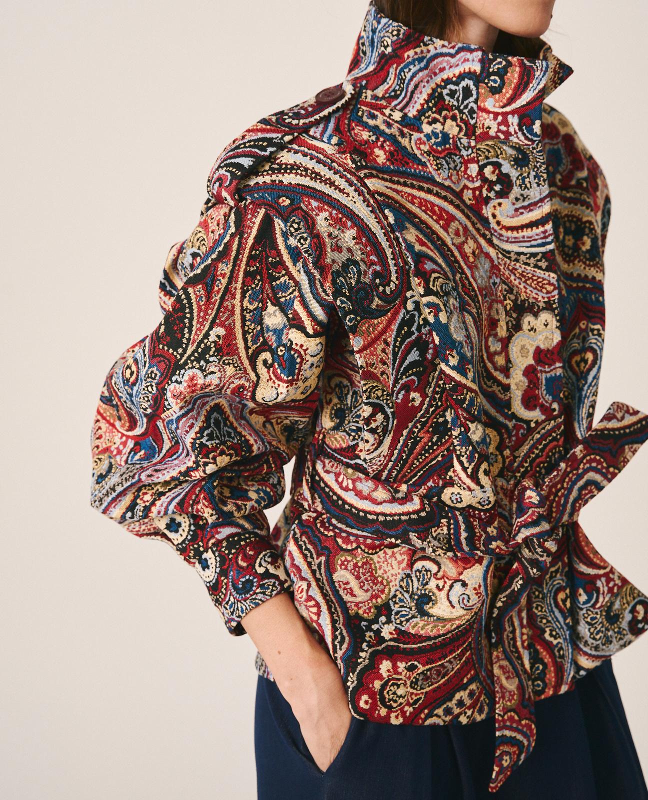 CHAQUETA PAISLEY