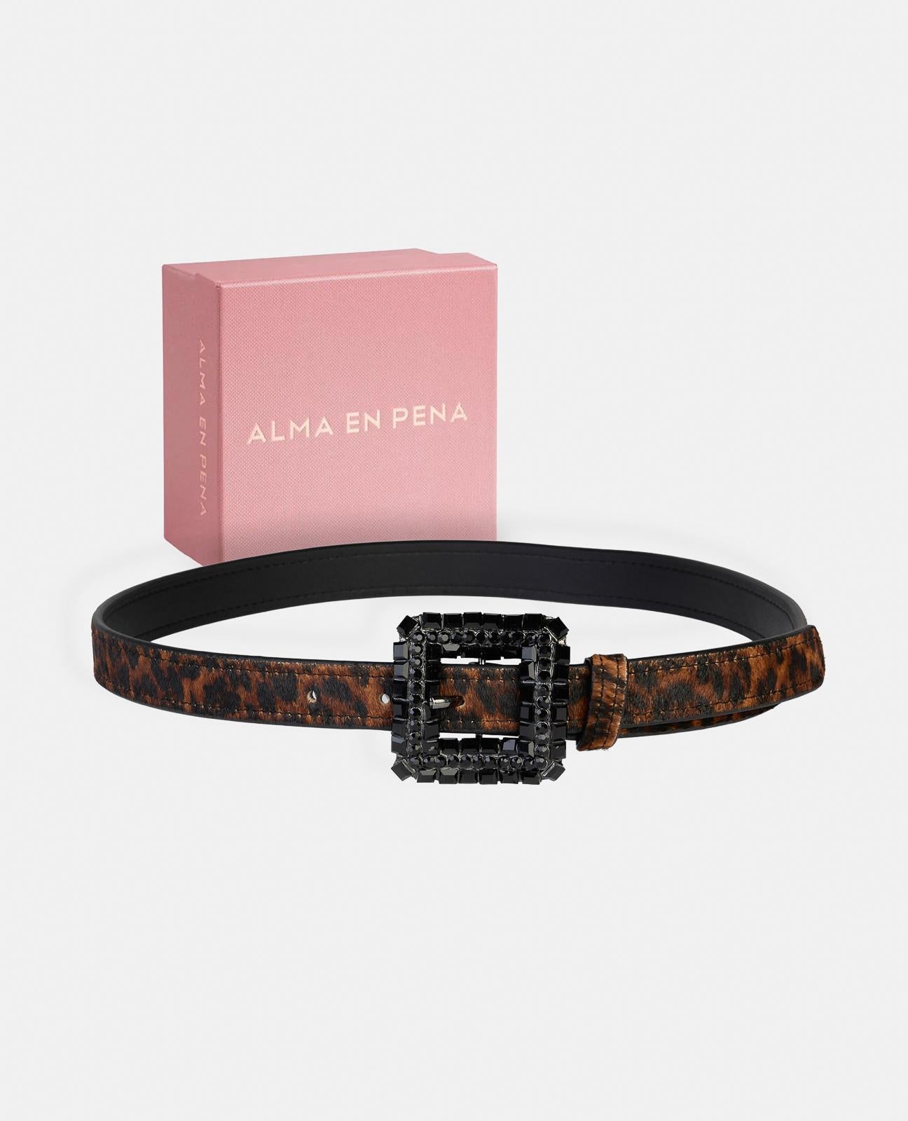 CINTURÓN HEBILLA DE PEDRERÍA