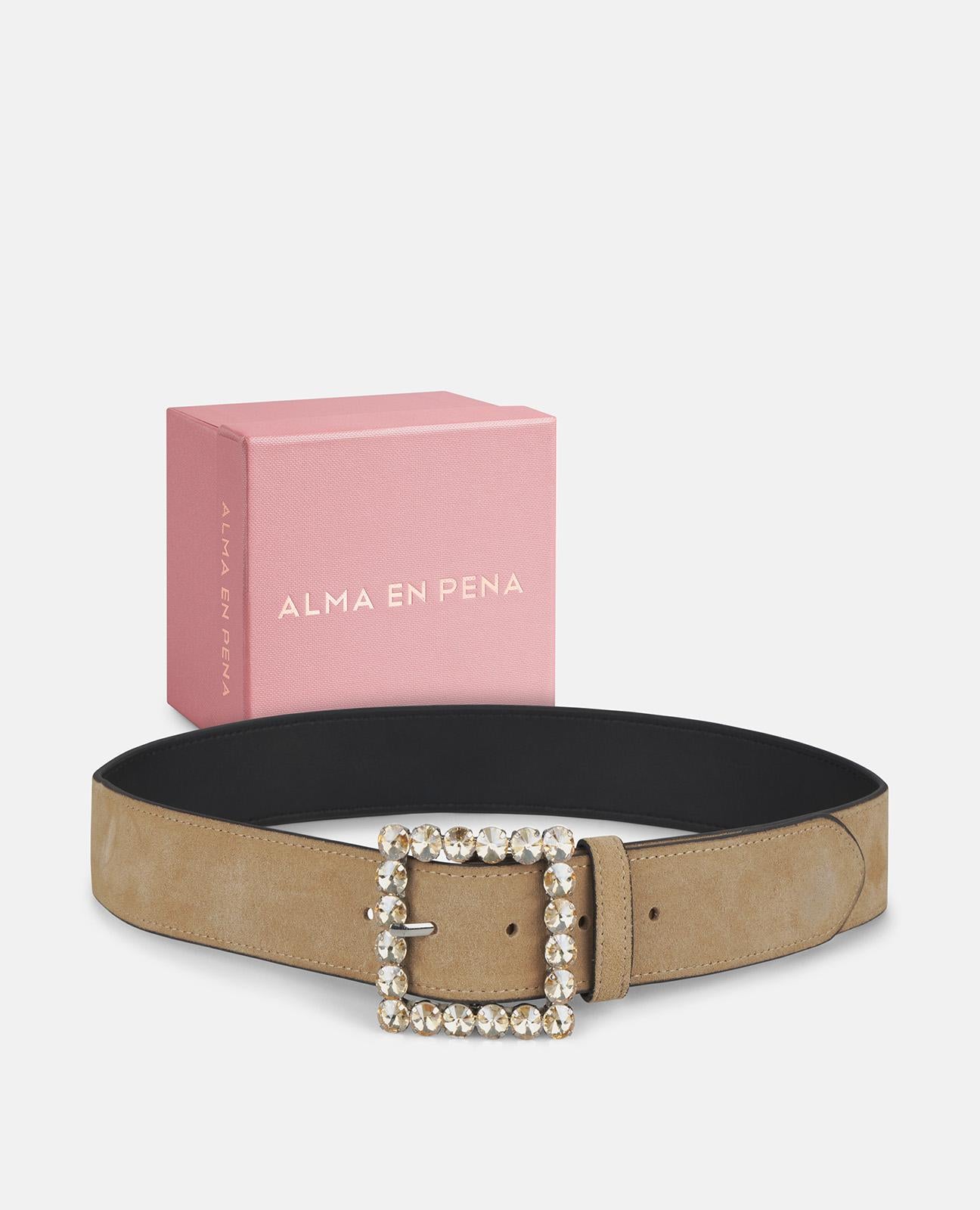 CEINTURE À BOUCLE PERLÉE