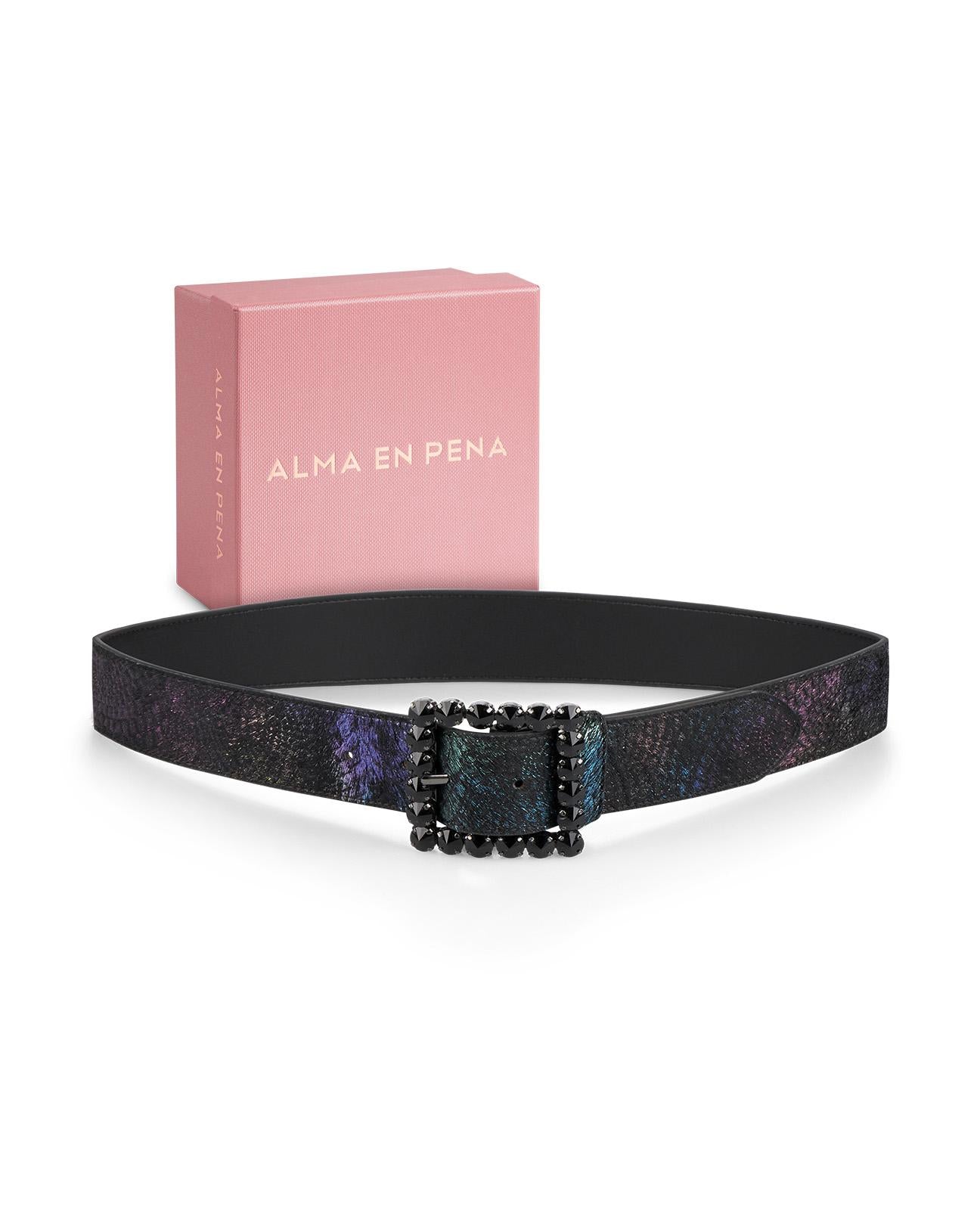 CEINTURE À BOUCLE CARRÉE