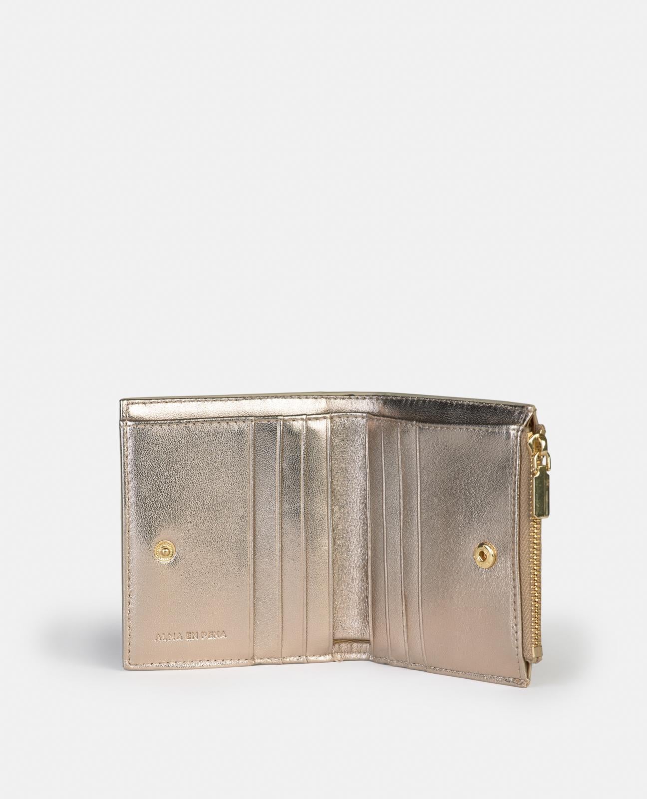 SQUARE ZIPPER WALLET