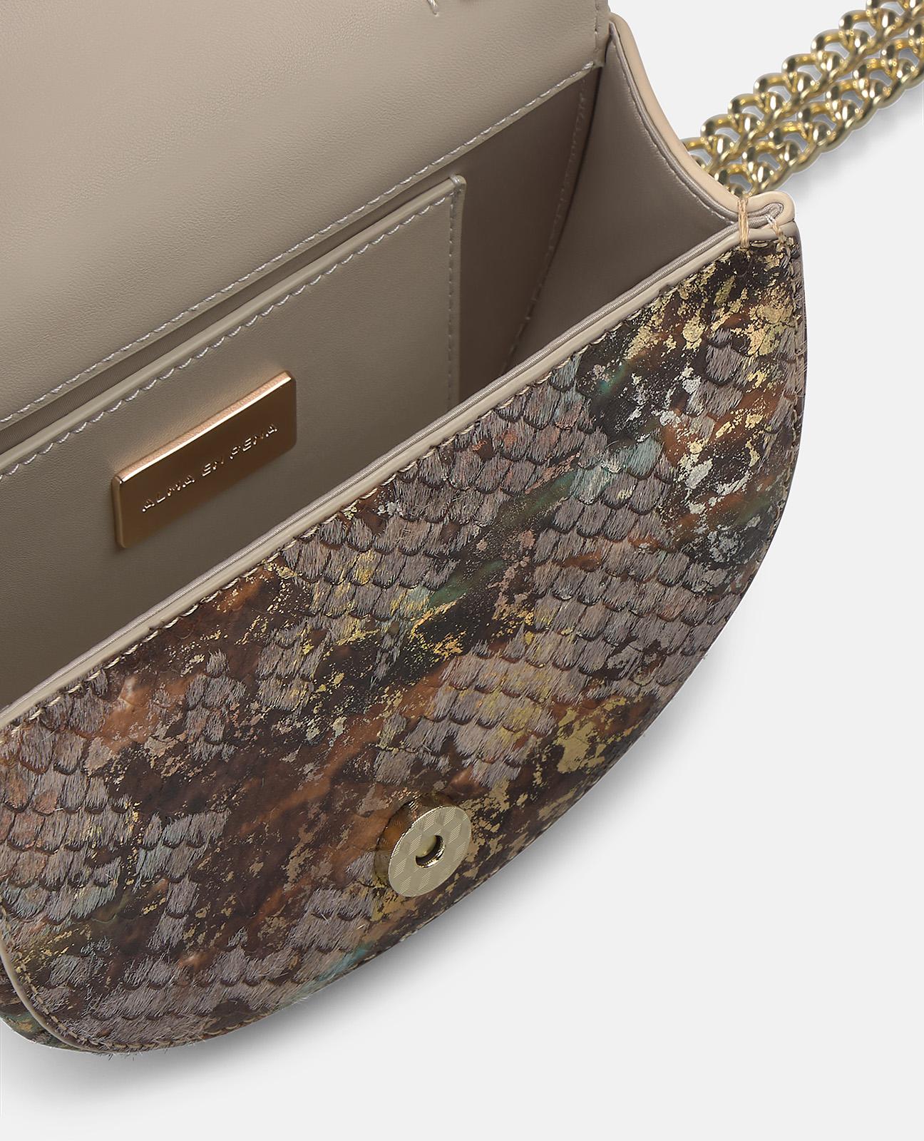 SNAKE SHOULDER BAG