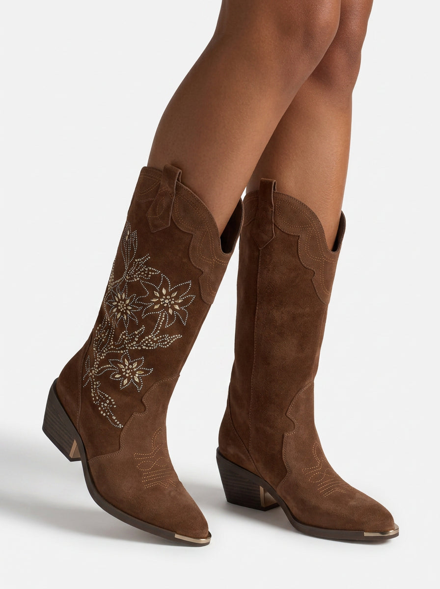 BOTA COWBOY DE ANTE FLORES