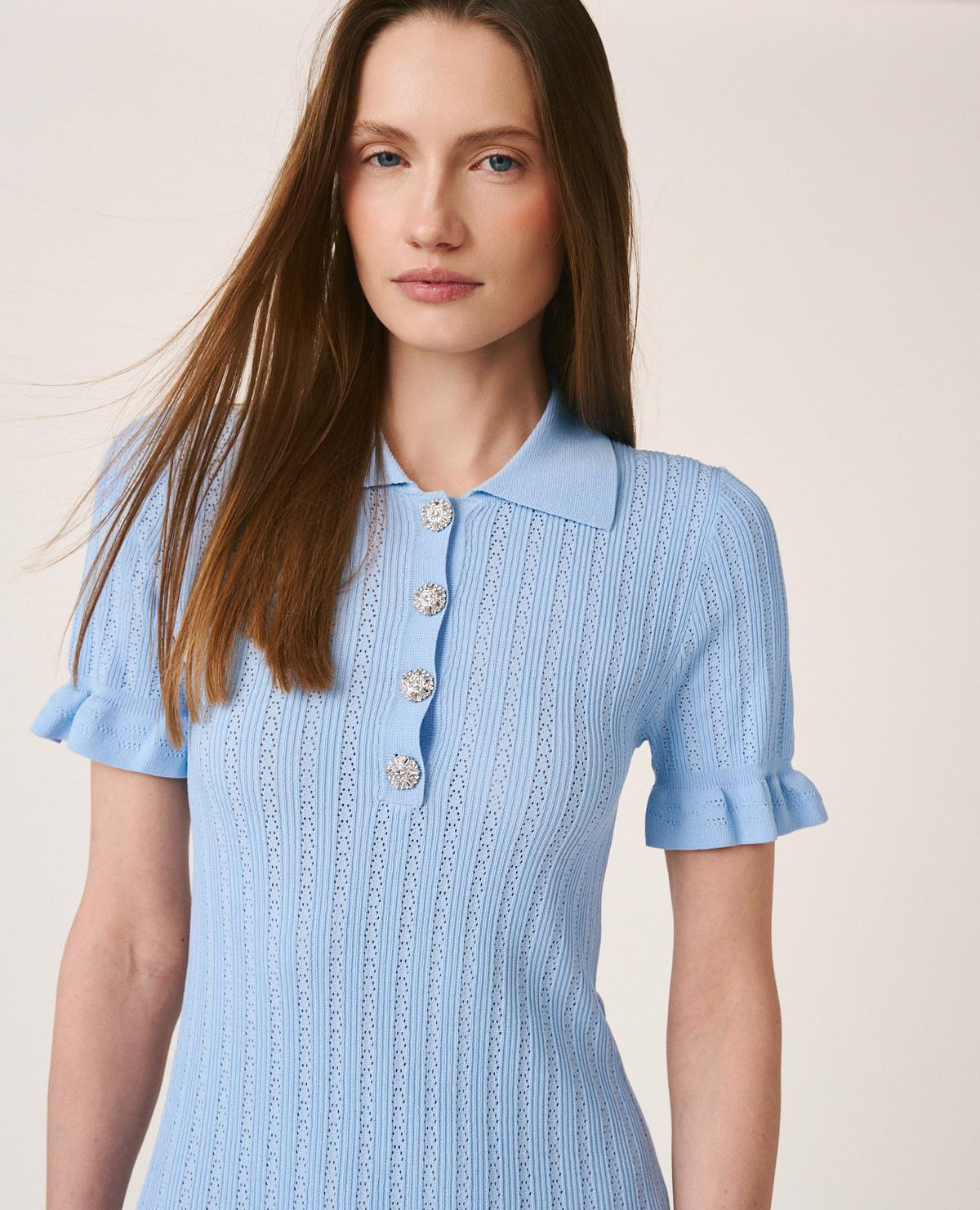 VESTIDO MÉDIO DE MALHA