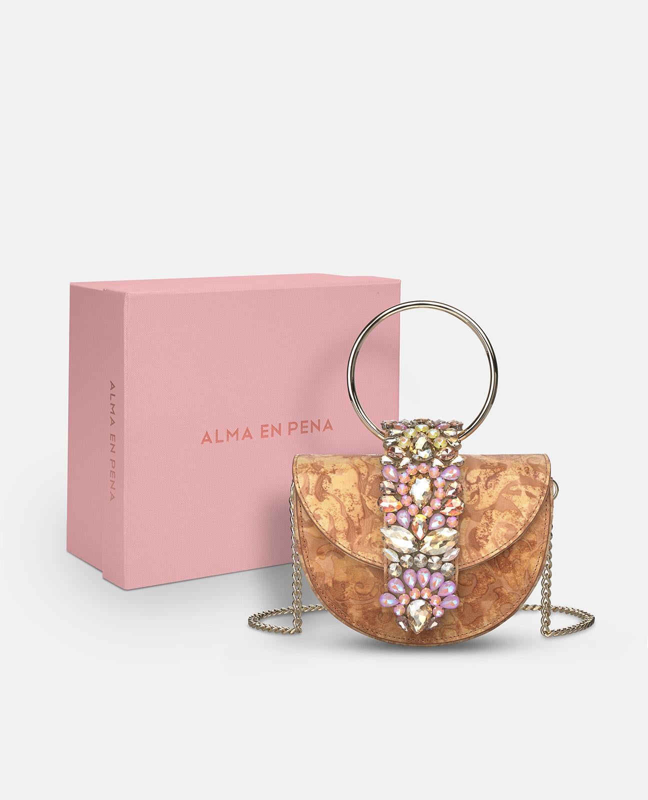 HALBMOND-JUWELENTASCHE