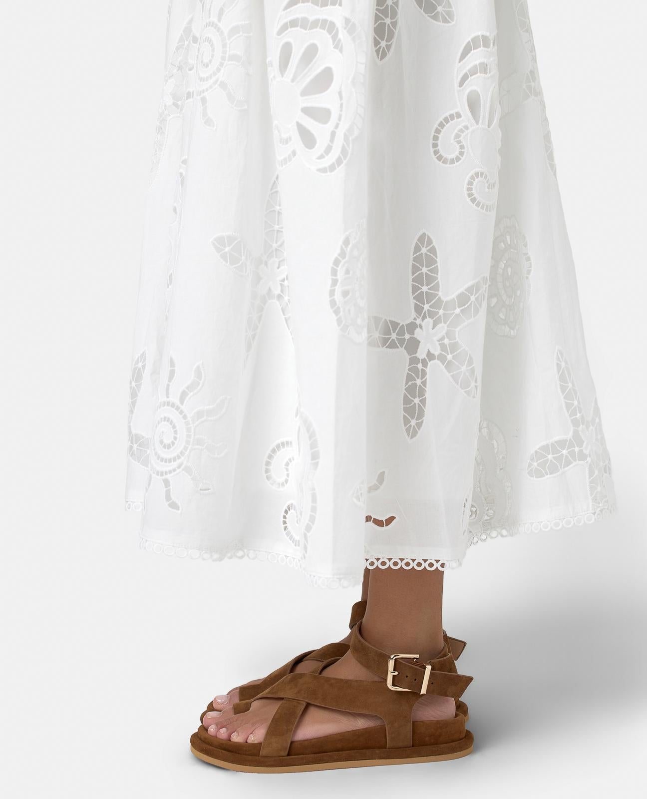 SANDALIA PLANA AL TOBILLO