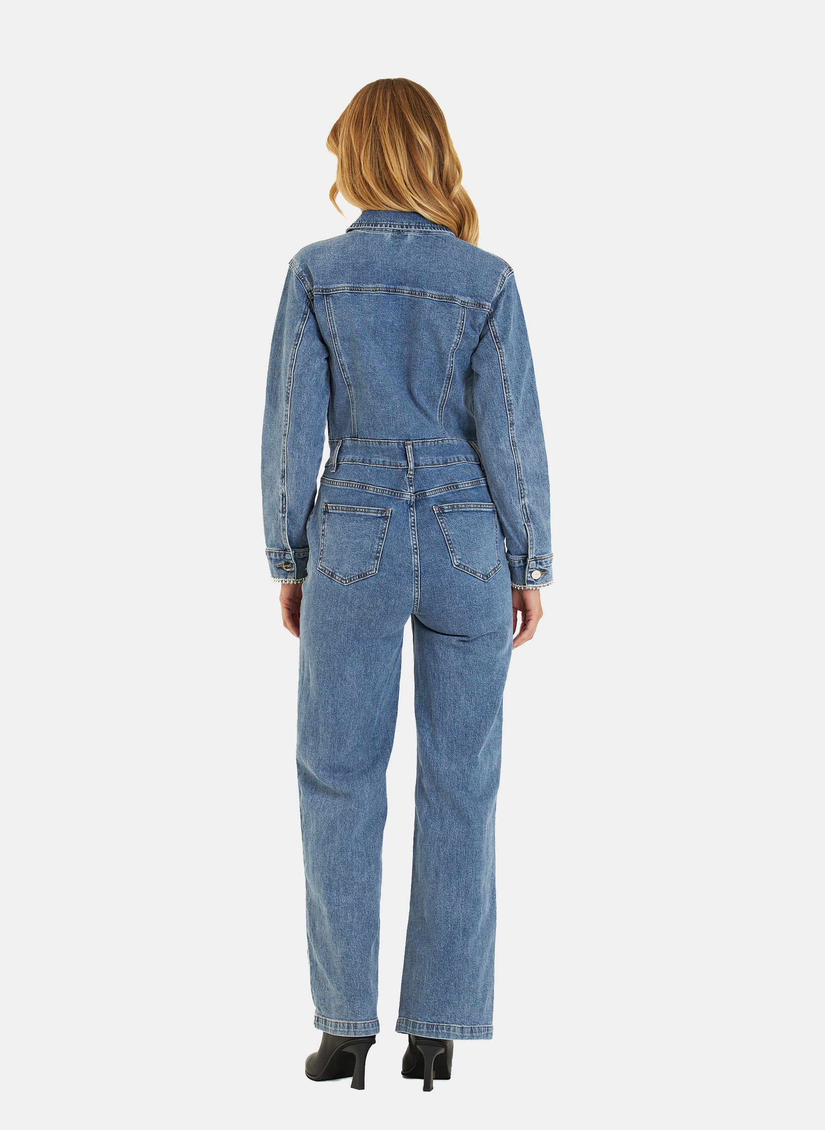 DENIM JUMPSUIT
