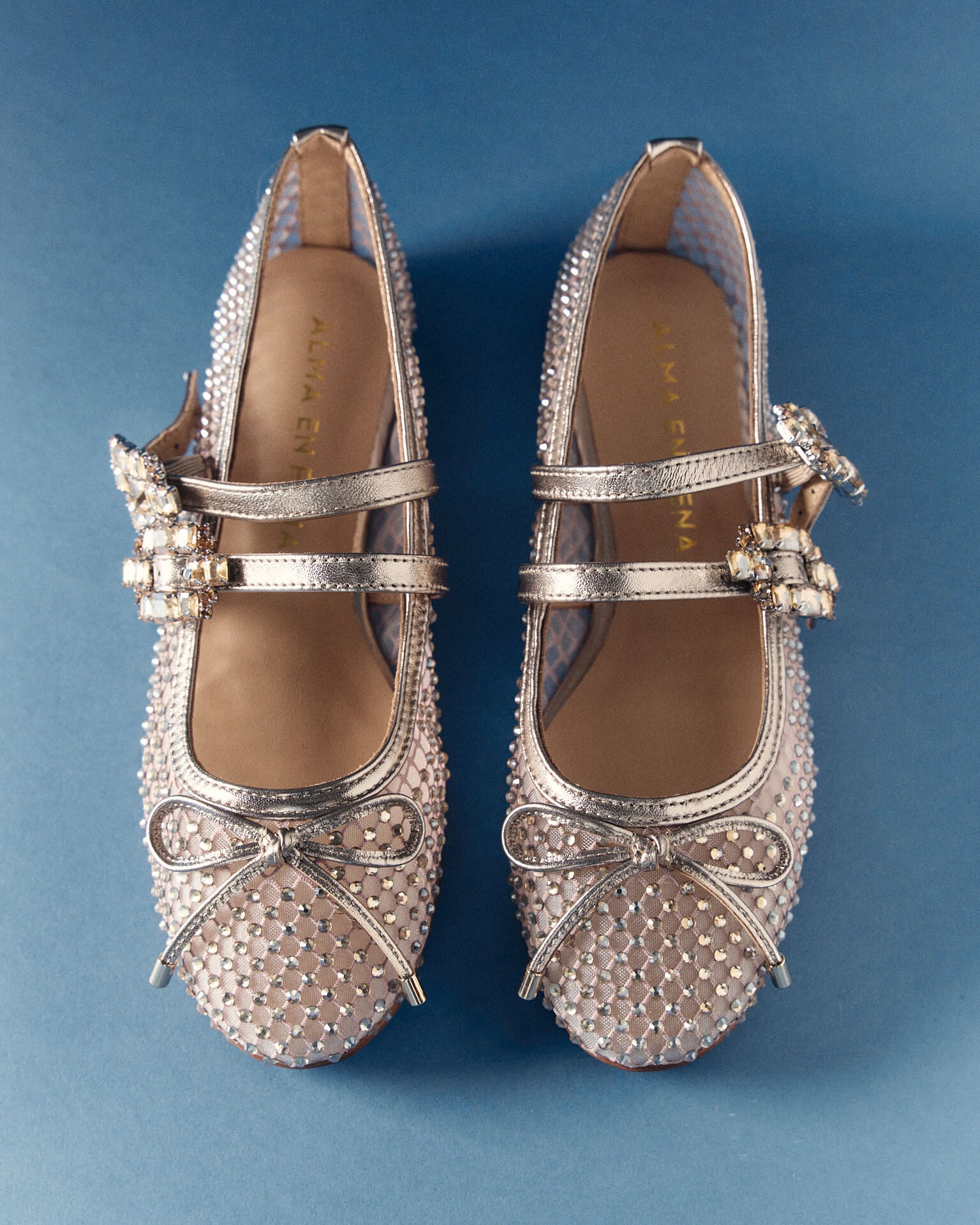 BALLERINA ROSSA FIBBIE STRASS