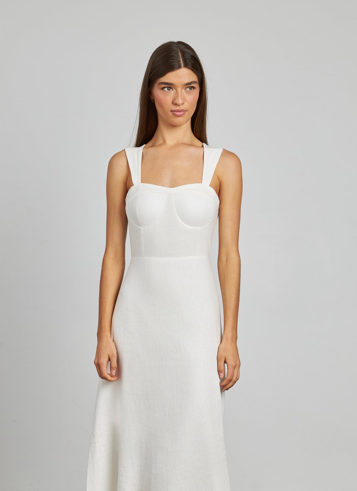VESTIDO MIDI TIRANTE ANCHO