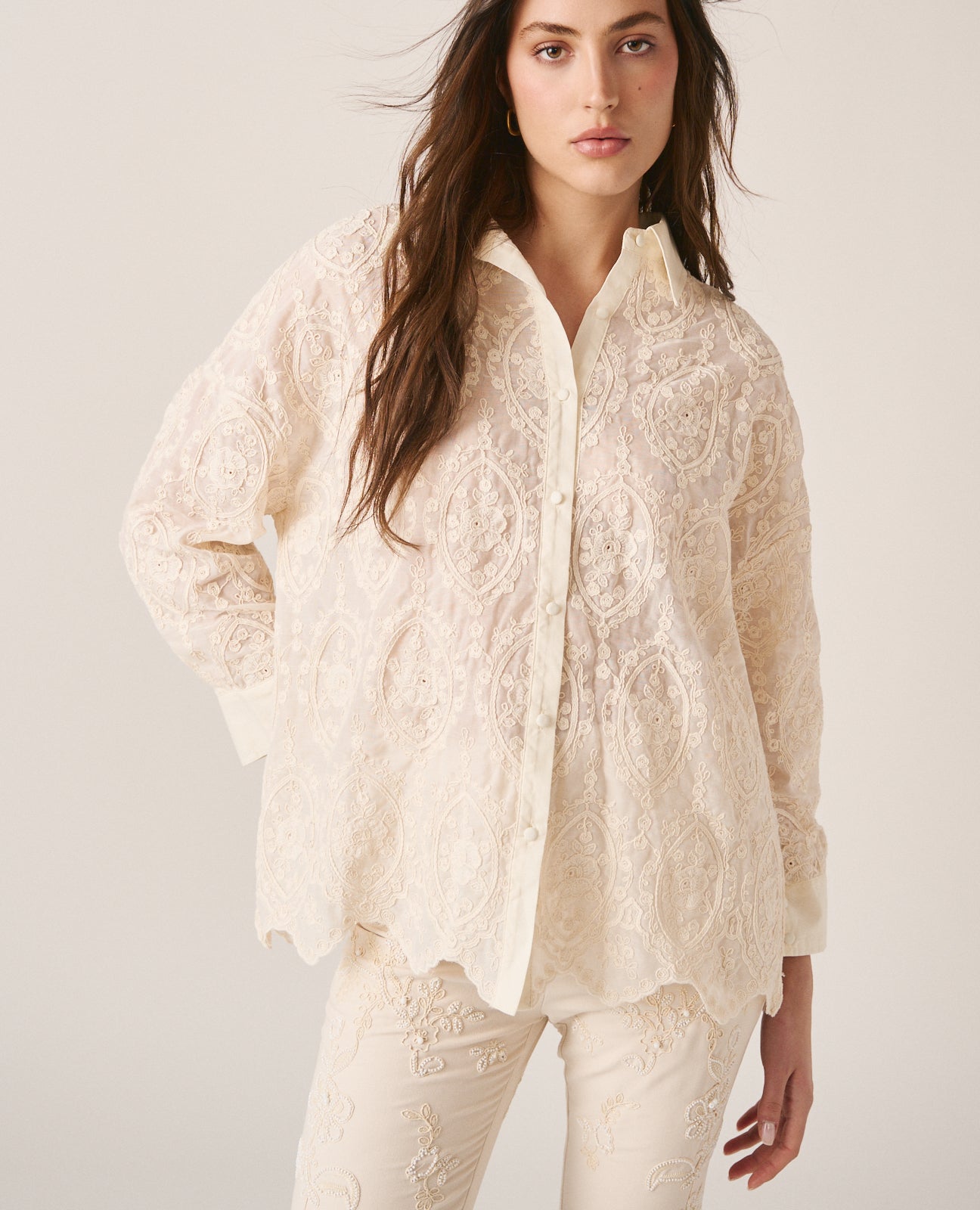 SHIRT EMBROIDERED DETAILS