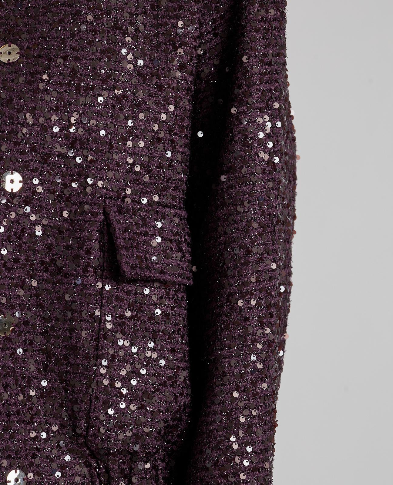 SEQUINED BOMBER JACKET