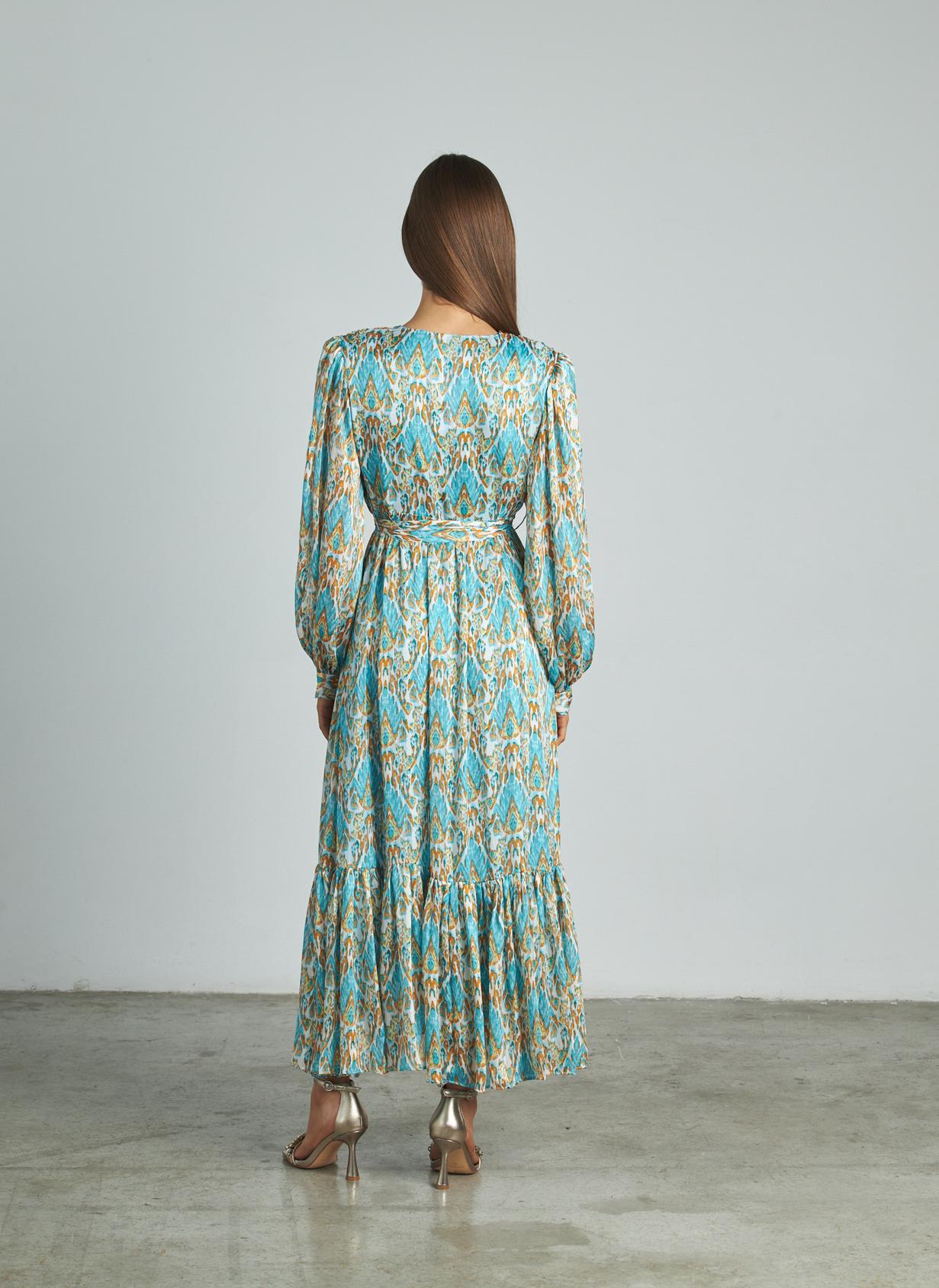 WAIST GATHERS DRESS