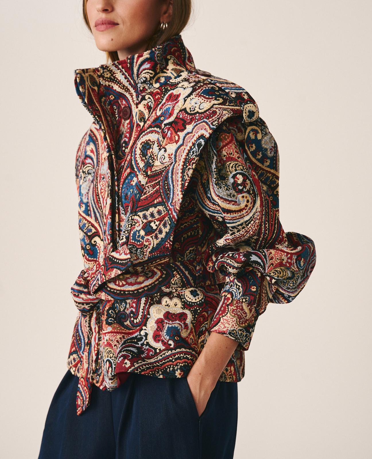 CHAQUETA PAISLEY