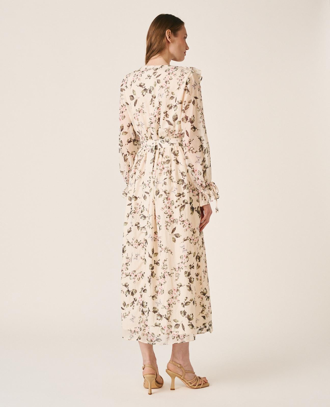 VESTIDO LARGO FLORES