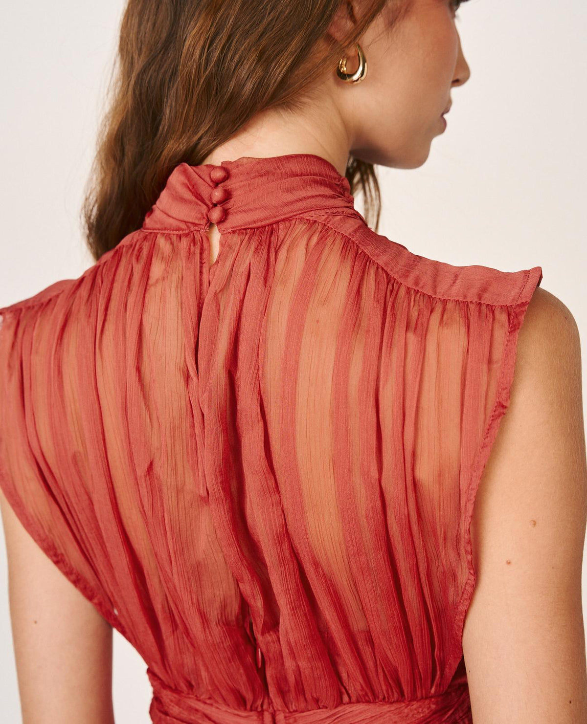 VESTIDO LARGO VOLANTES