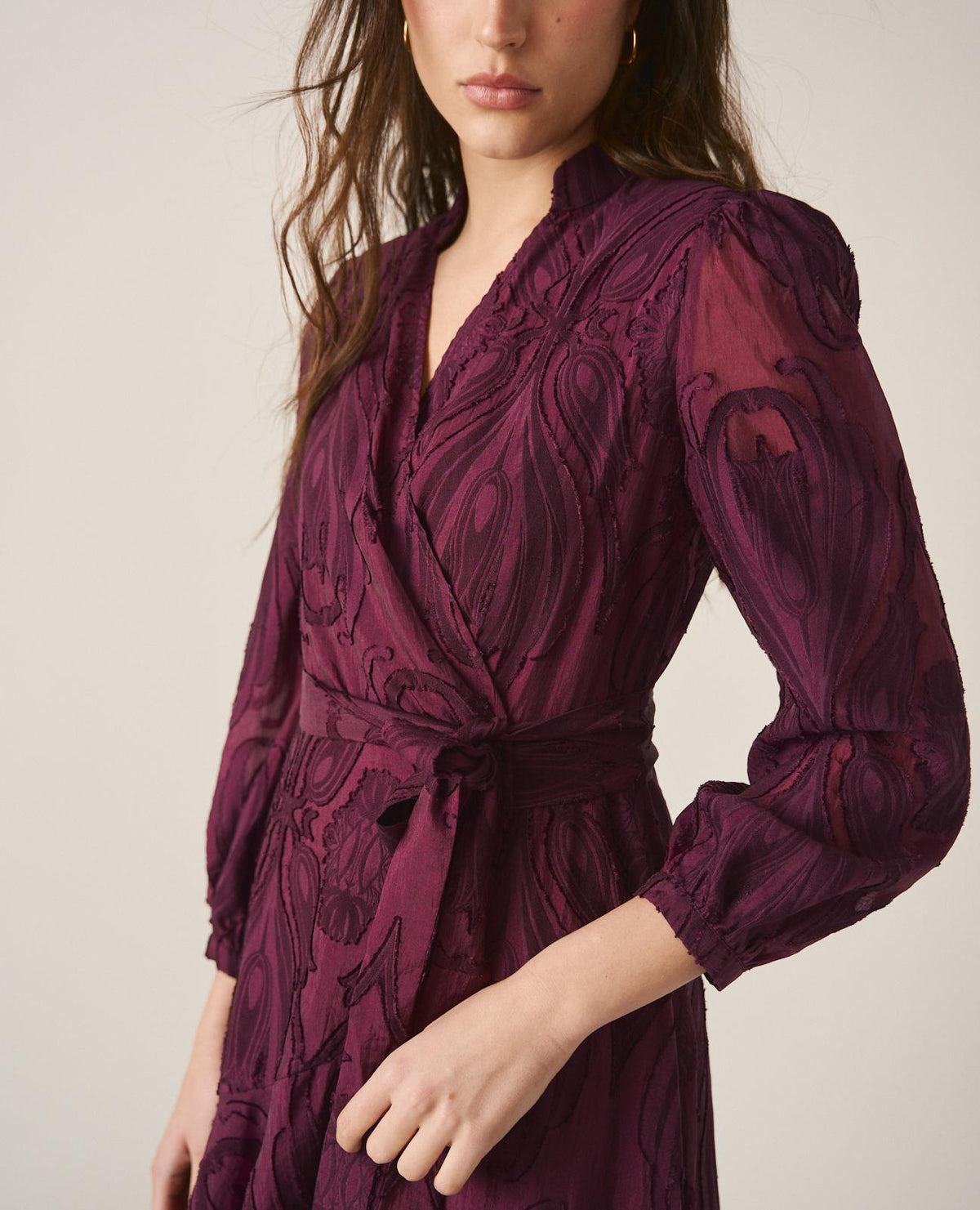 VESTIDO JACQUARD