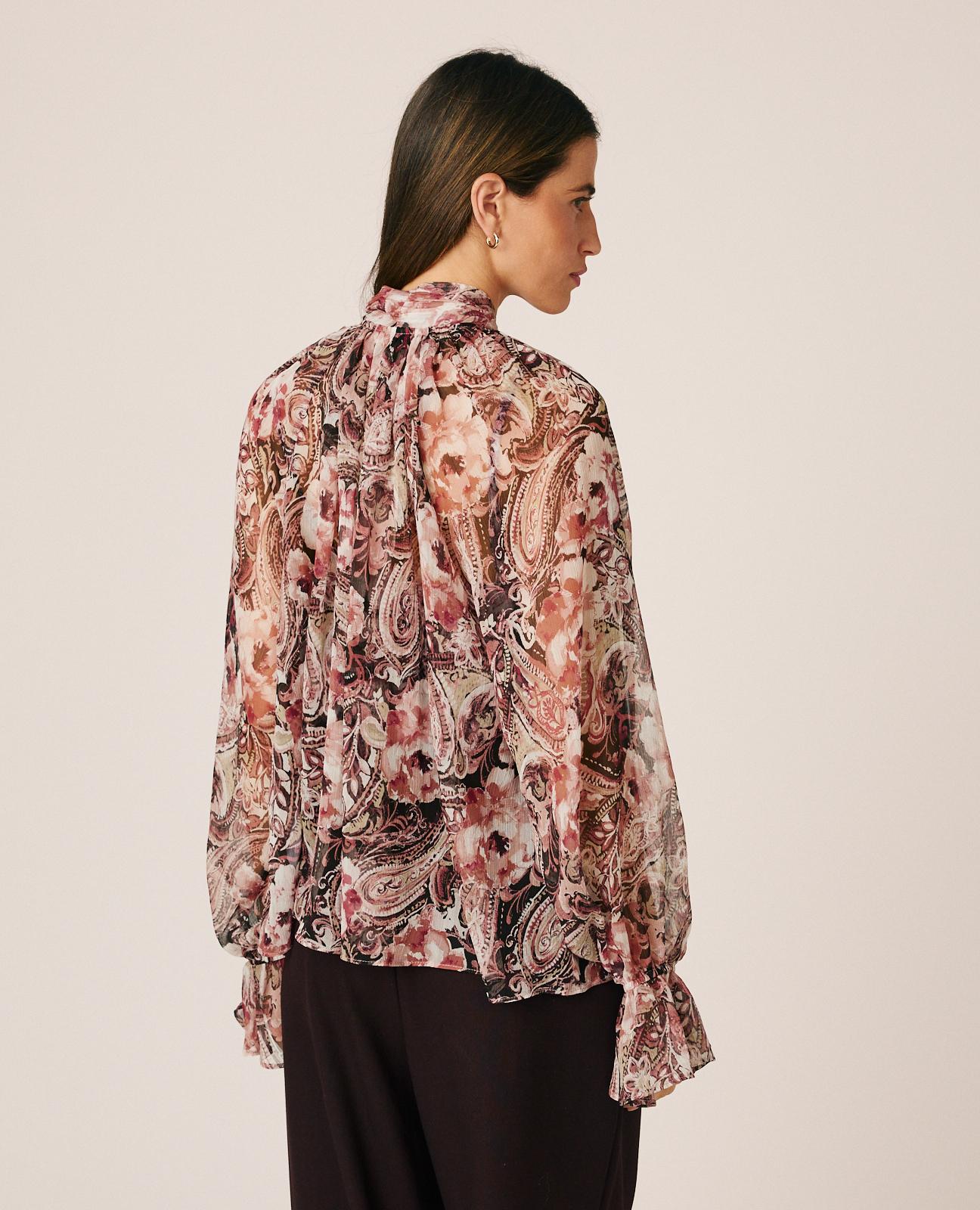 BLUSA GASA FLORAL