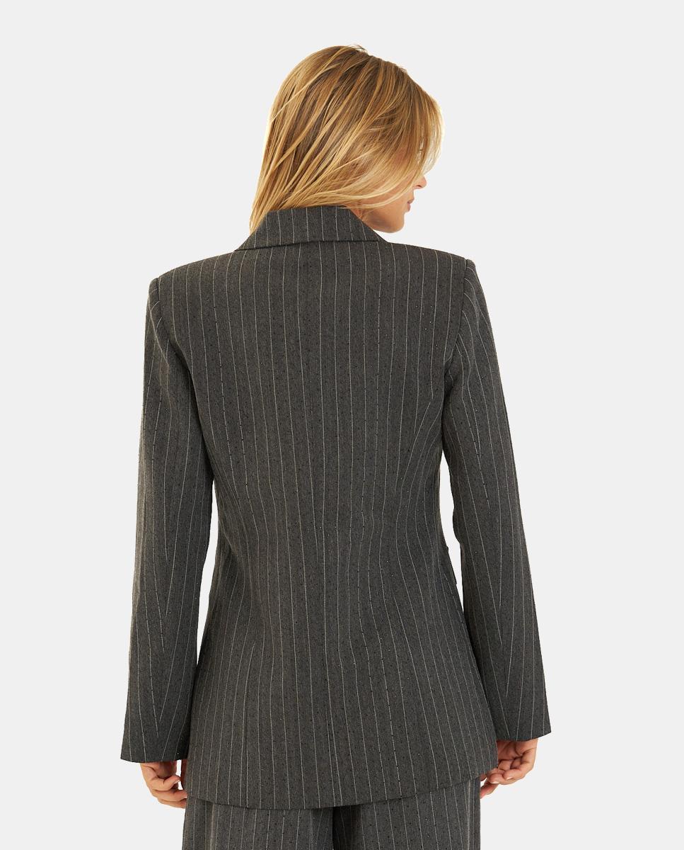 PINSTRIPE BLAZER DETAILS