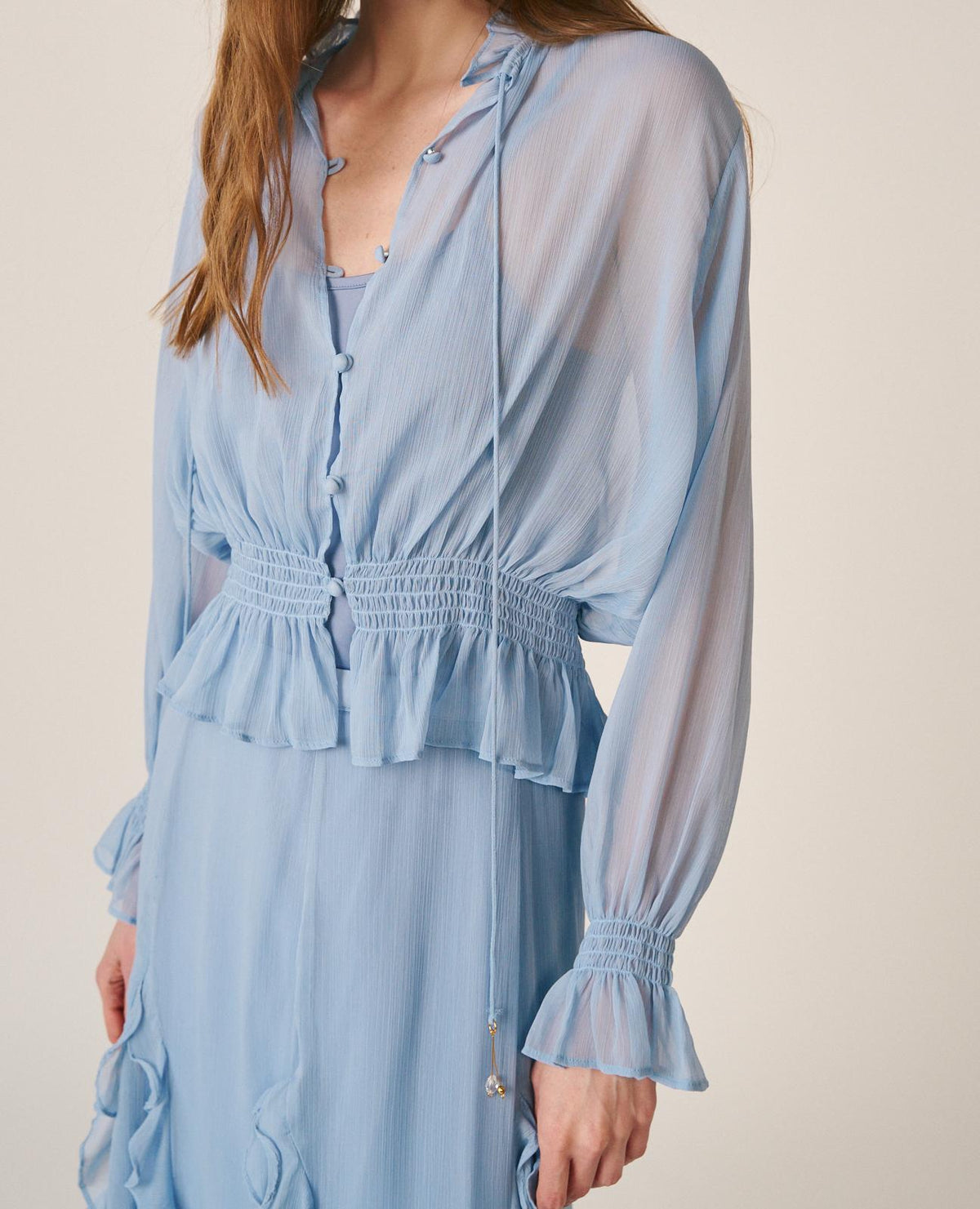 BLUSA MANGA LARGA