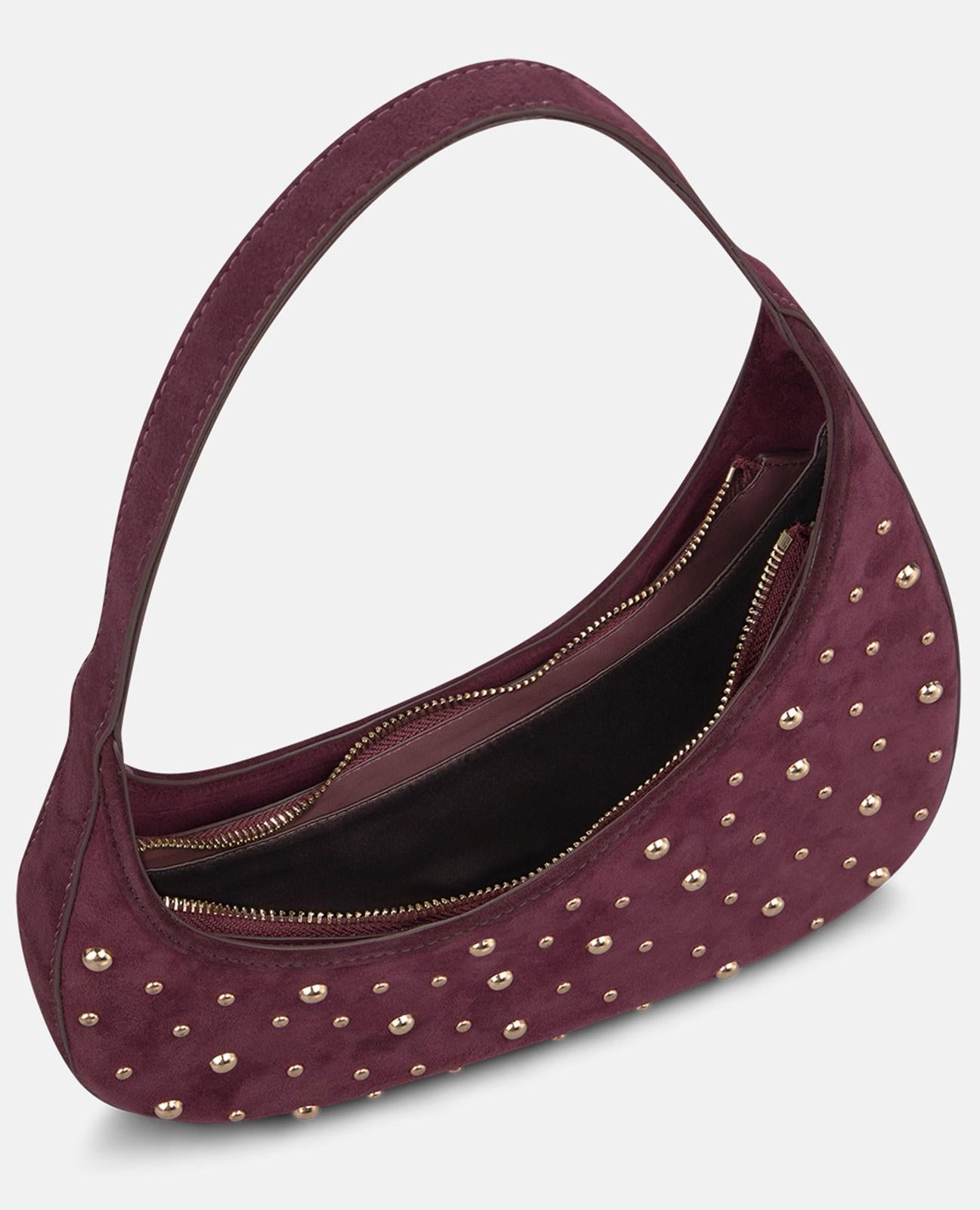 BOLSO HOBO NAPA CON TACHAS
