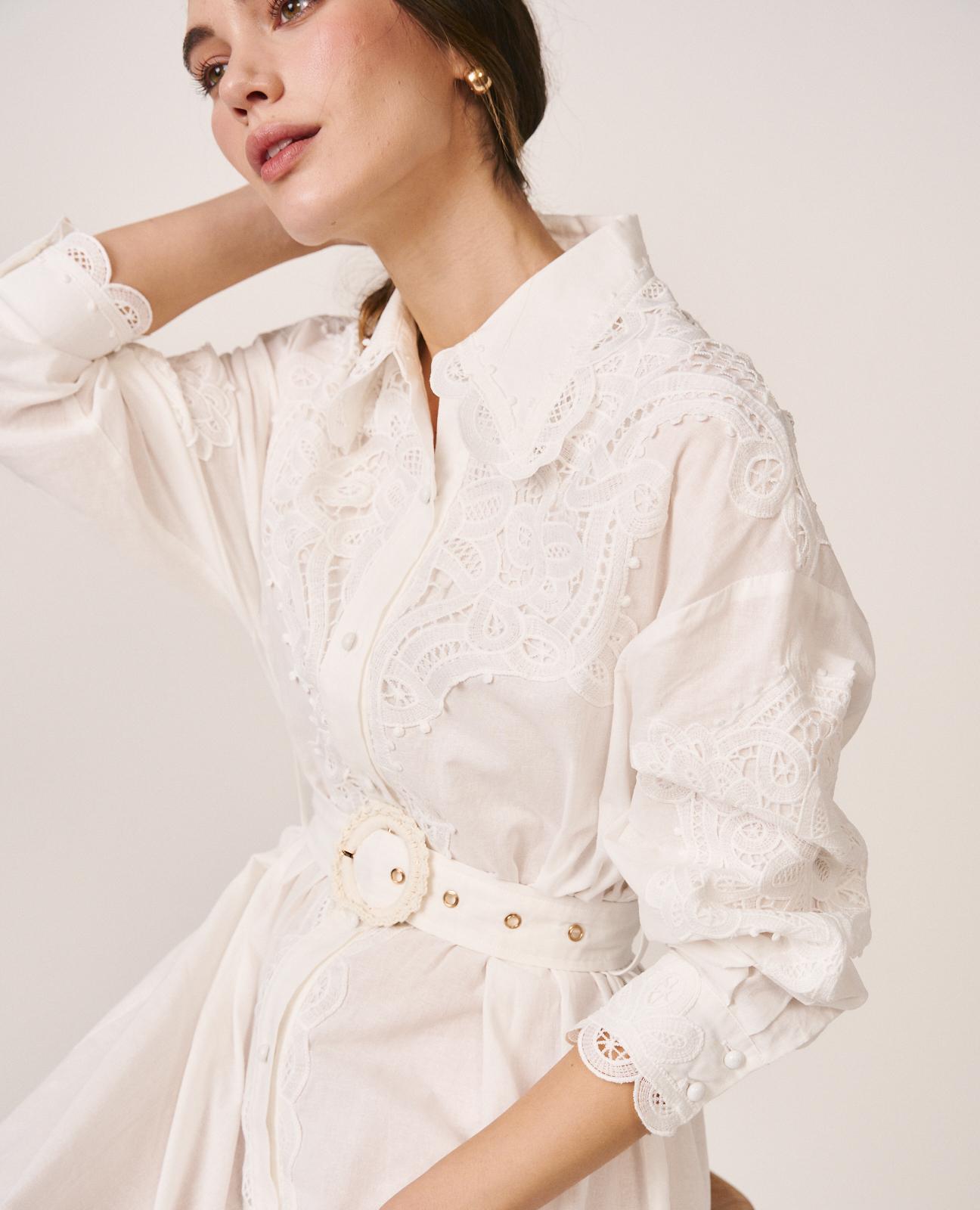 EMBROIDERED DRESS