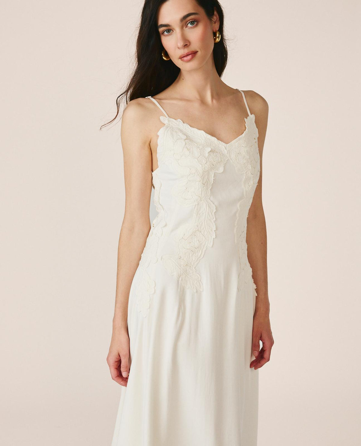 VESTIDO ASSÍMETRICO COM ALÇAS
