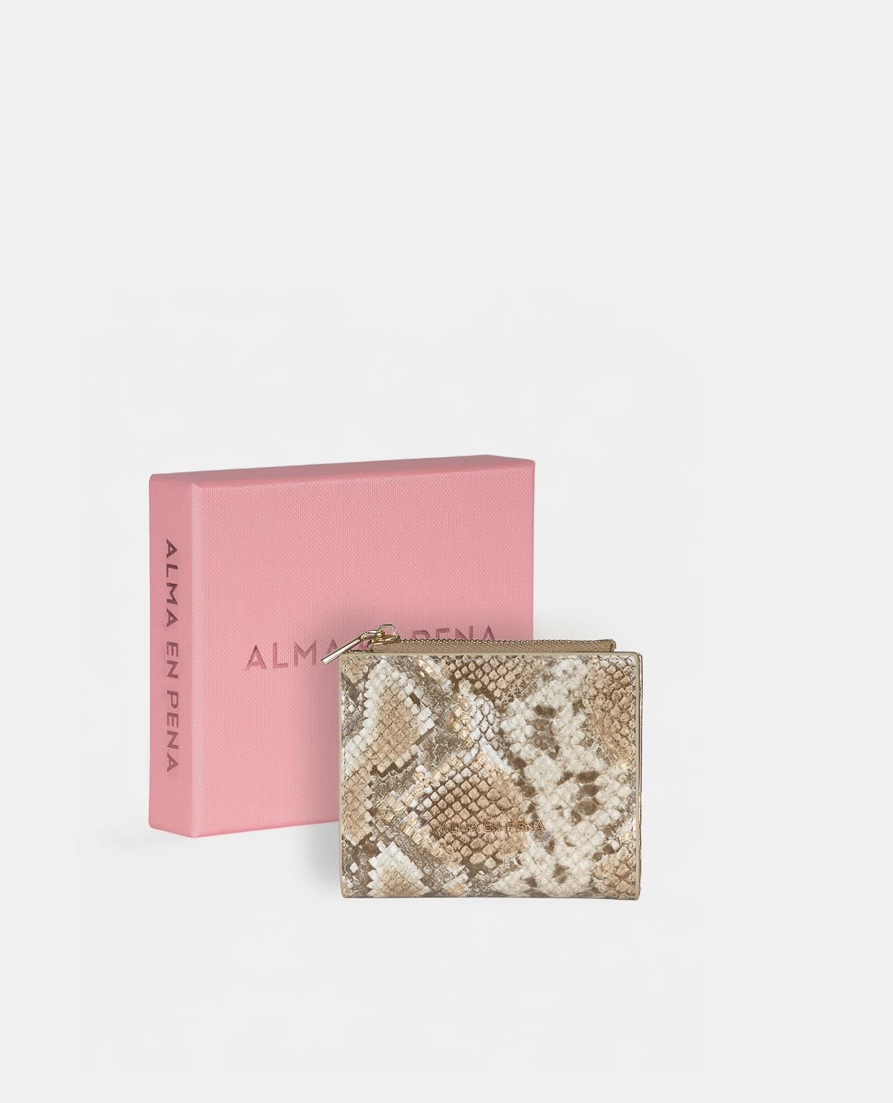 SQUARE ZIPPER WALLET