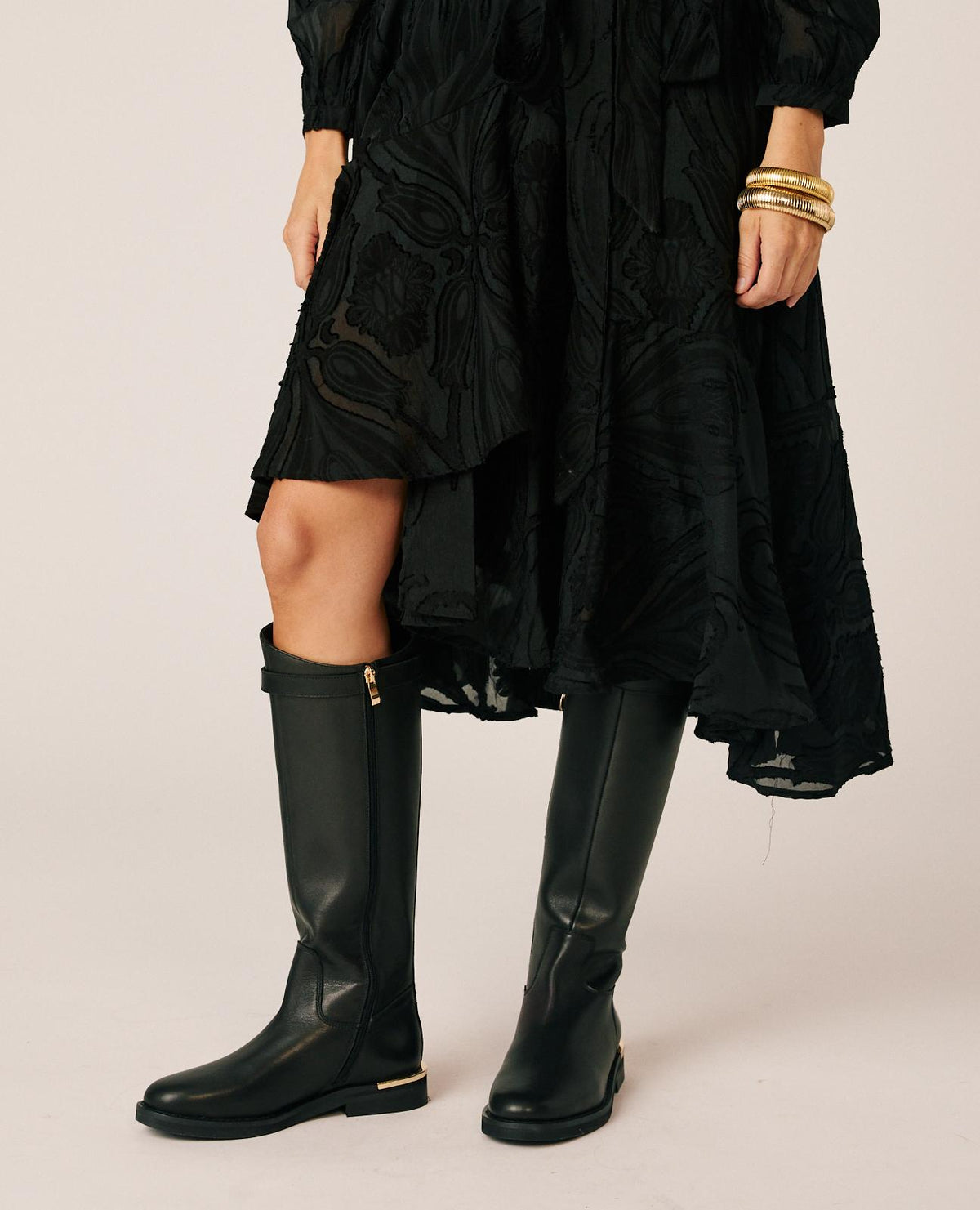 VESTIDO JACQUARD
