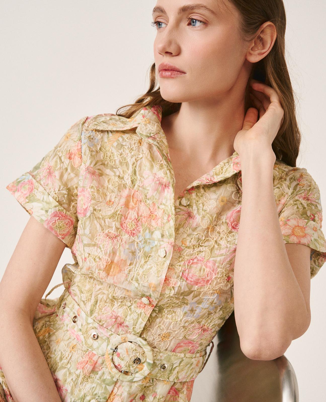 VESTIDO CORTE CINTURA