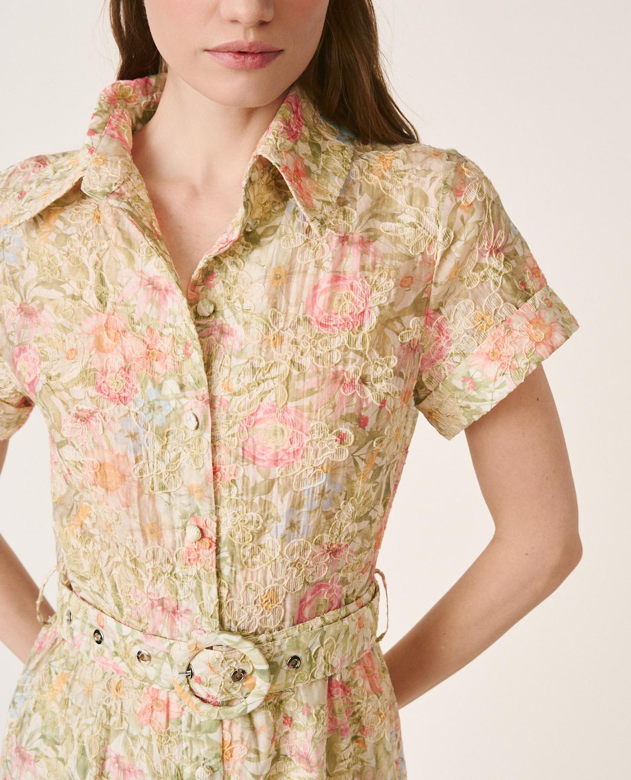 VESTIDO CORTE CINTURA