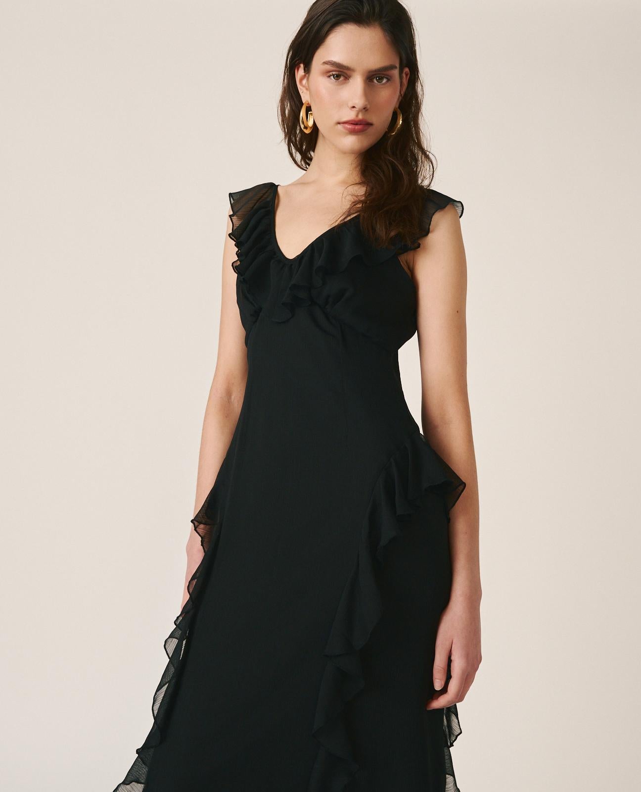 RUFFLE DRESS