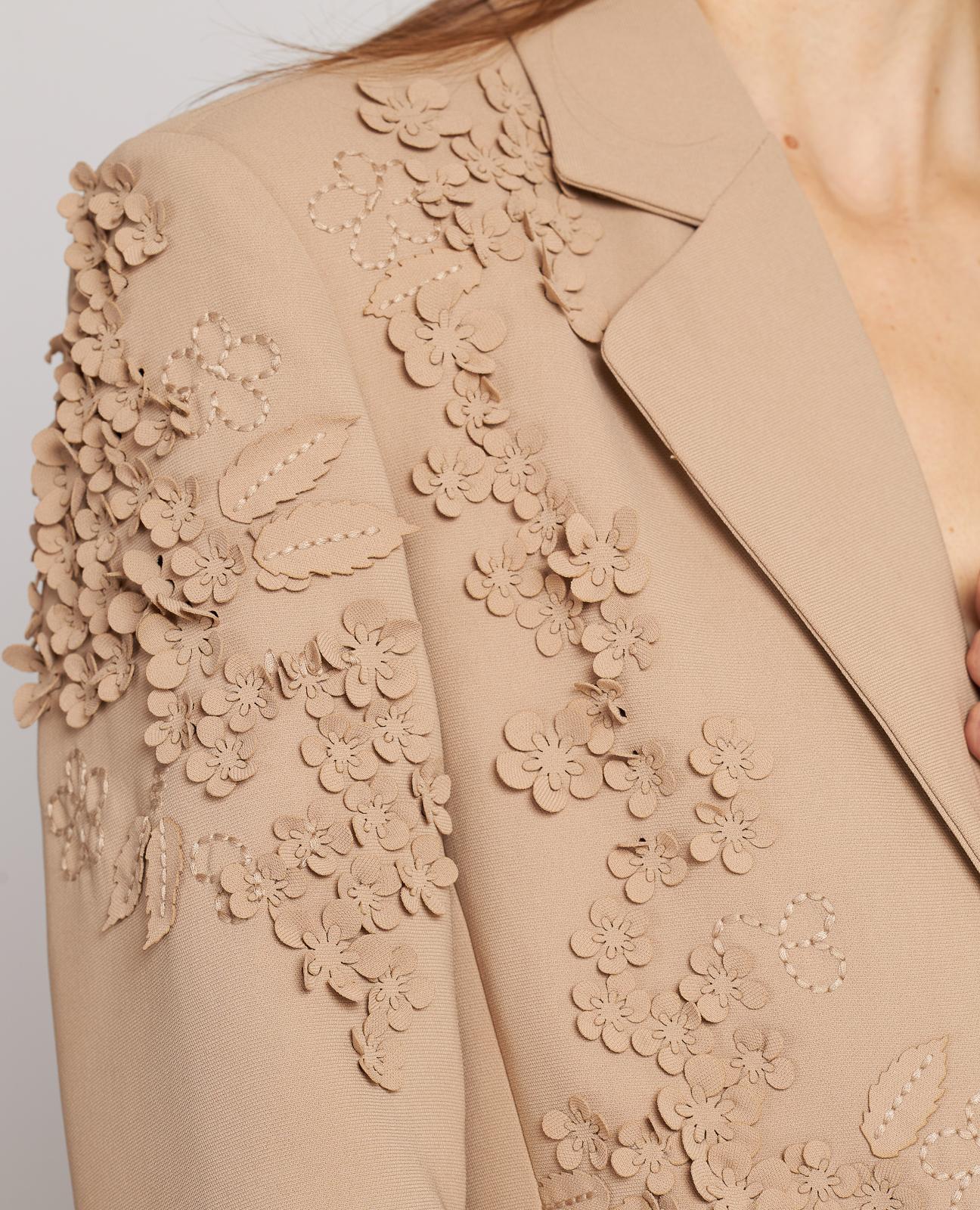 BLAZER EMBROIDERED FLOWERS