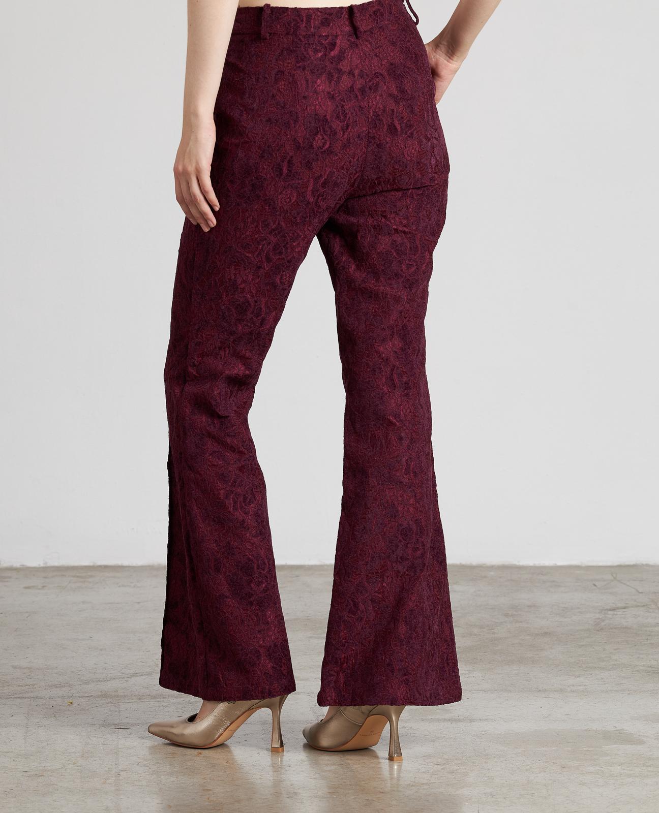 TEXTURED FLARE JEGGING