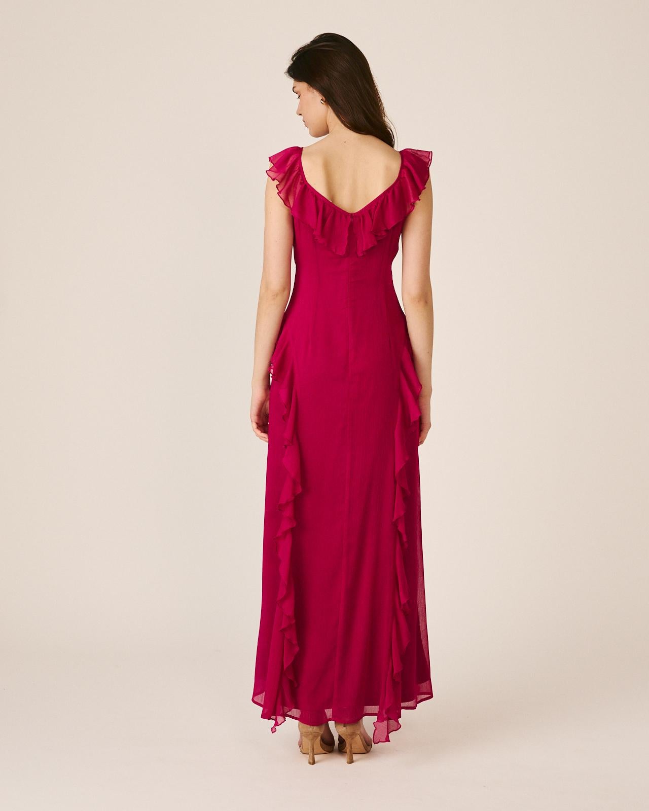 VESTIDO VOLANTES