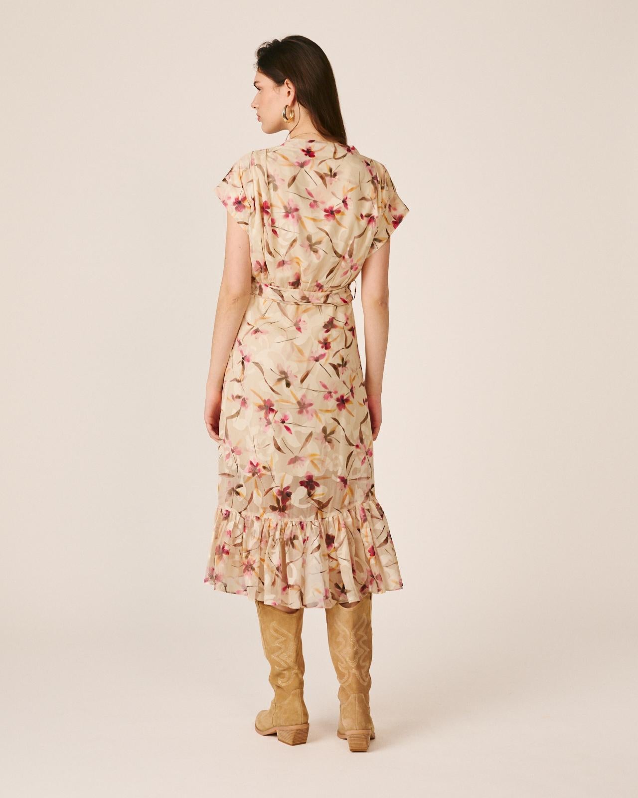 VESTIDO DE MANGA CURTA