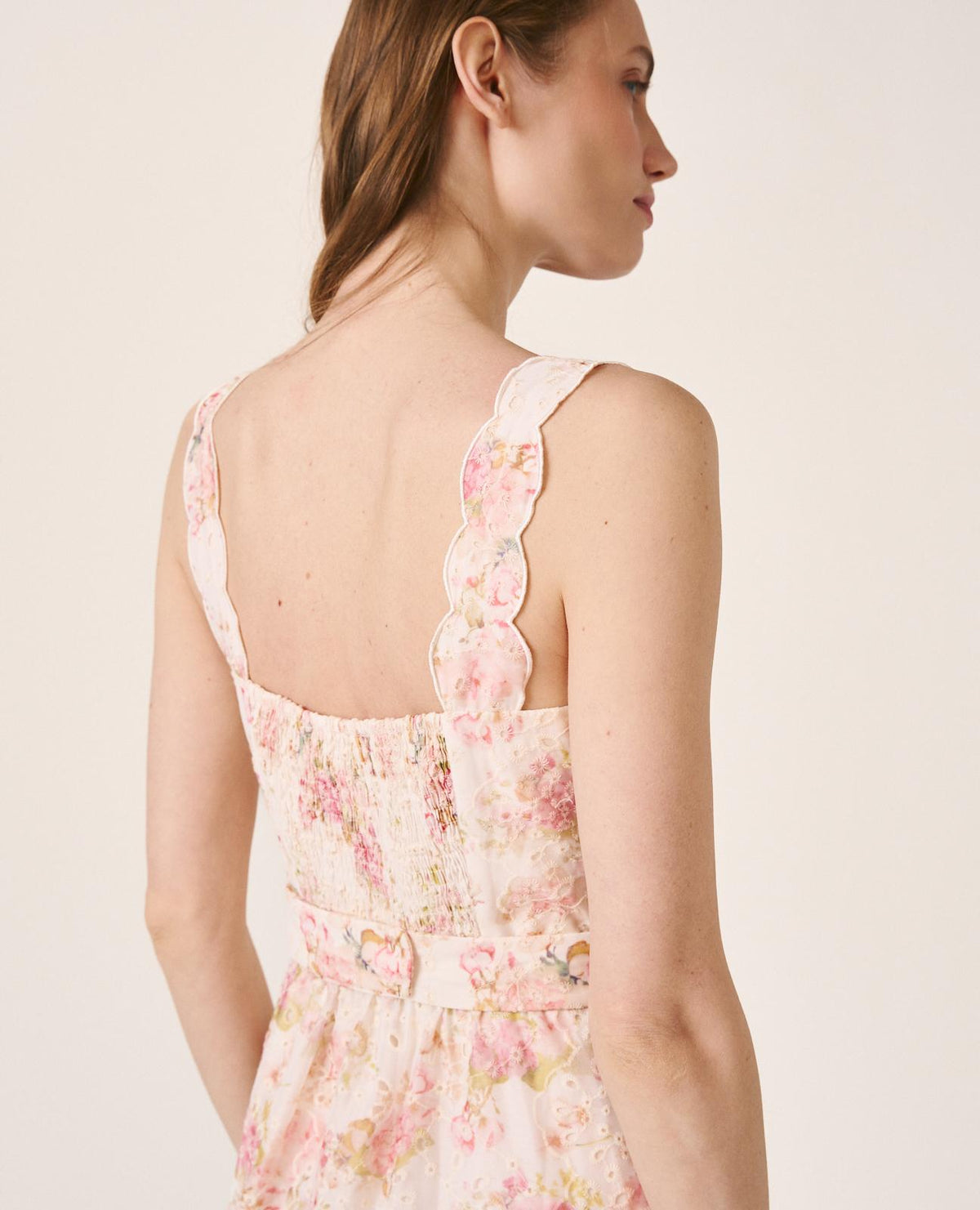 LONG FLORAL DRESS