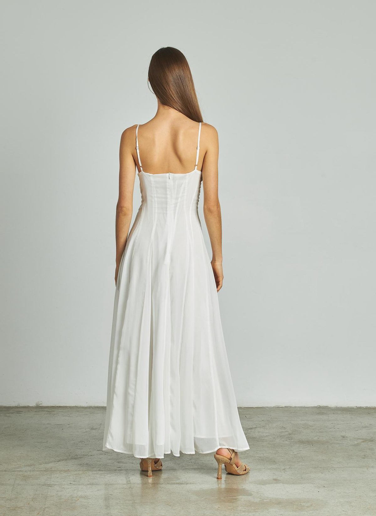 VESTIDO MIDI TIRANTES
