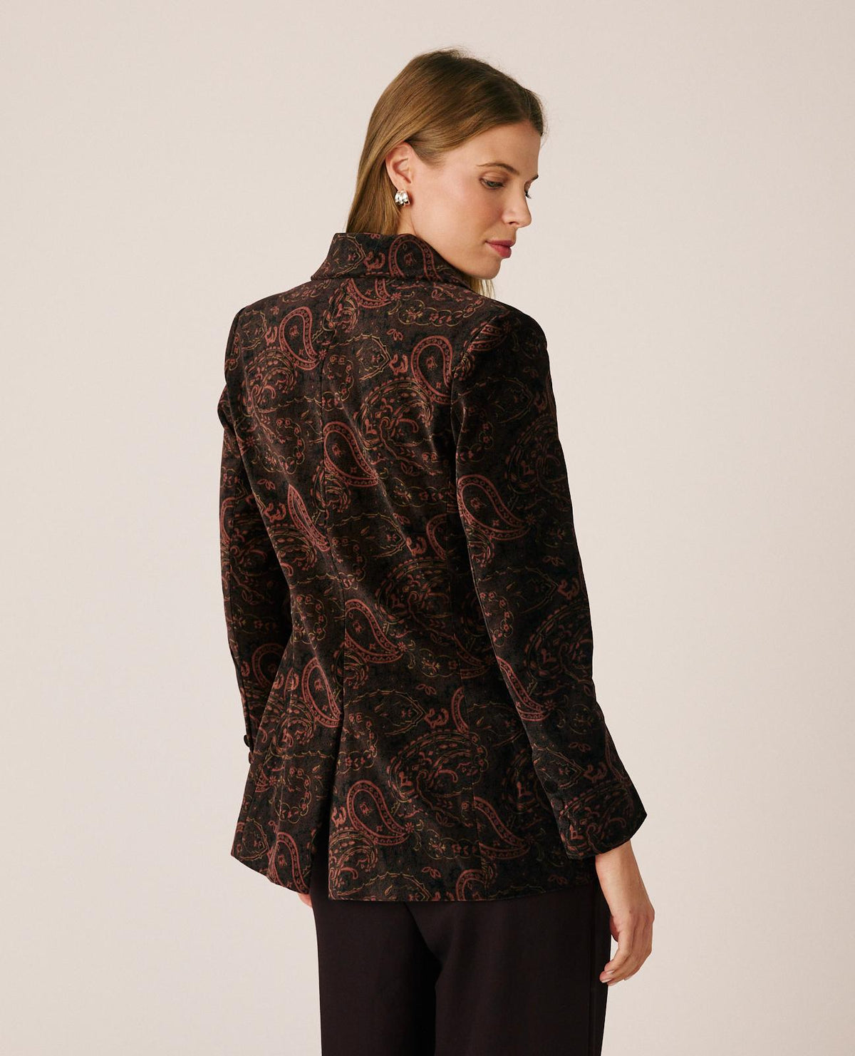 BLAZER TERCIOPELO PAISLEY