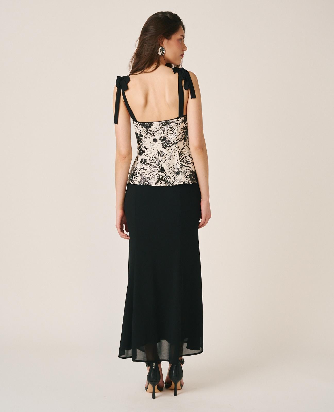 VESTIDO BORDADO LENTEJUELAS