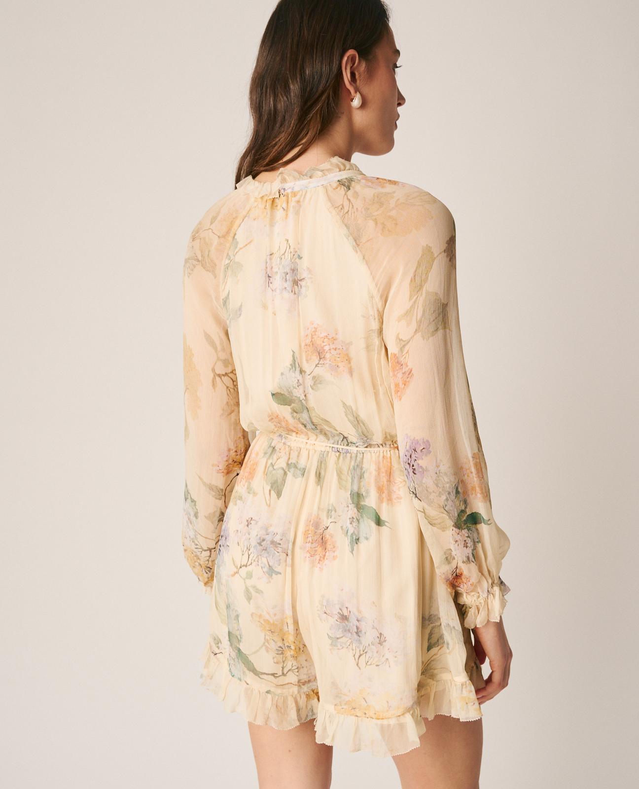 FLORAL PRINT JUMPSUIT