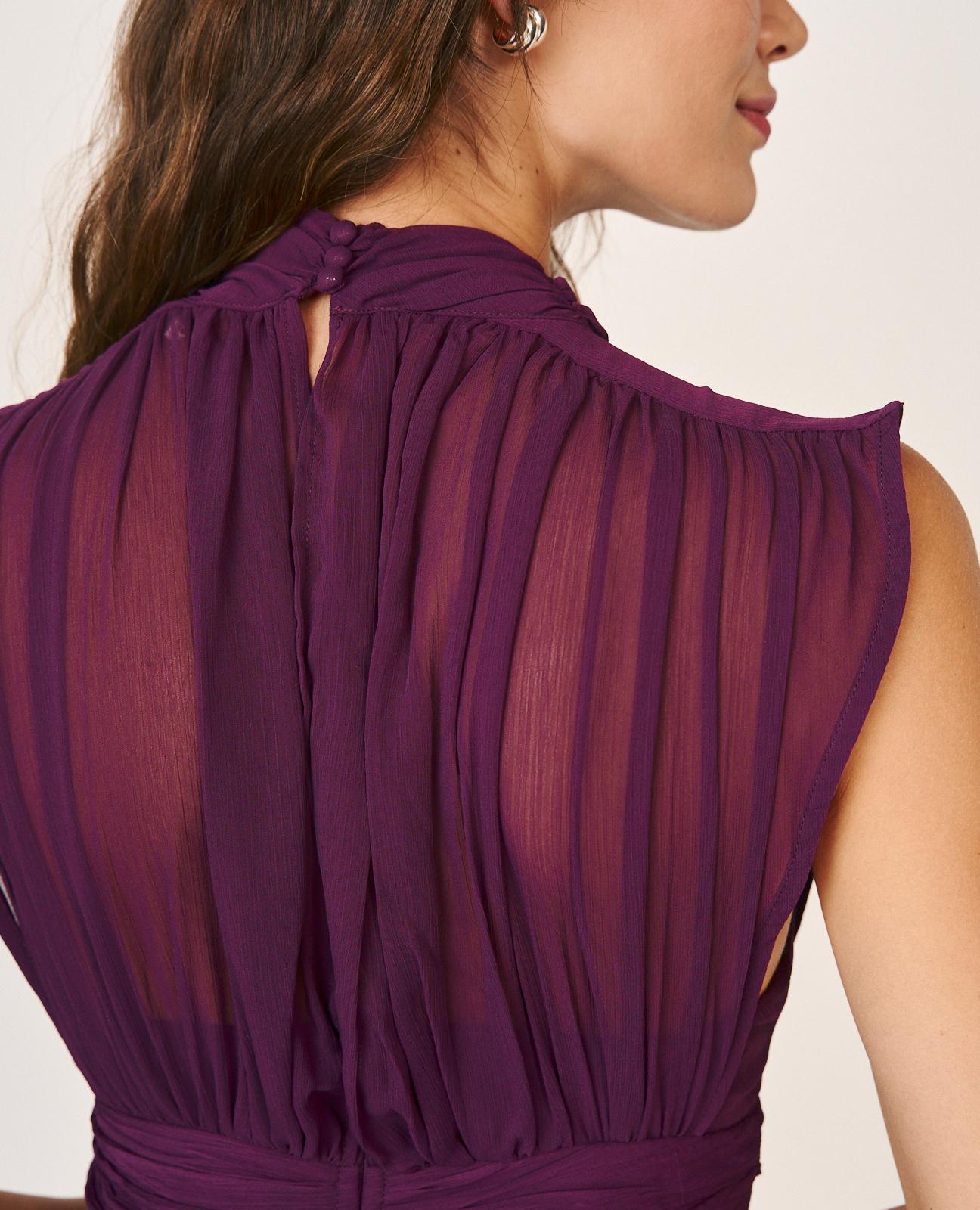 VESTIDO LARGO VOLANTES